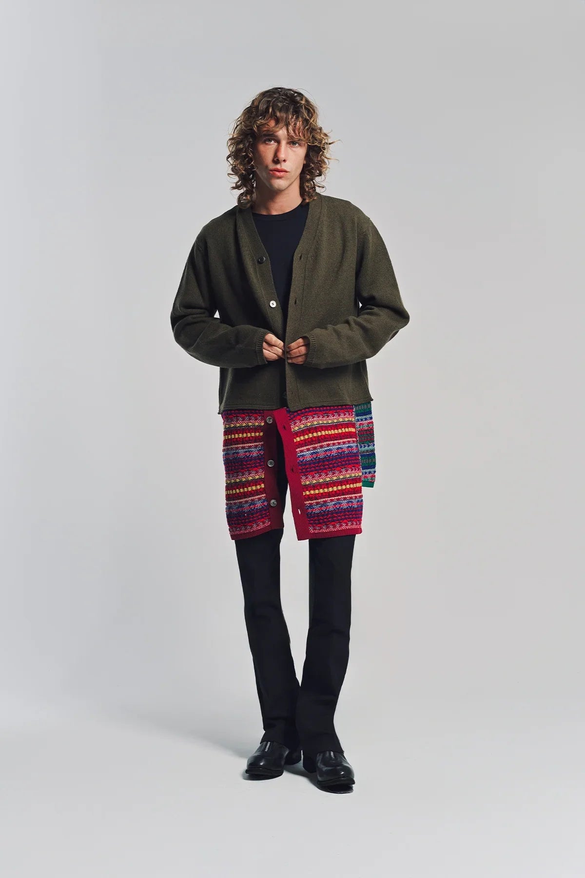 COMME DES GARCONS HOMME PLUS | SPLIT CARDIGAN