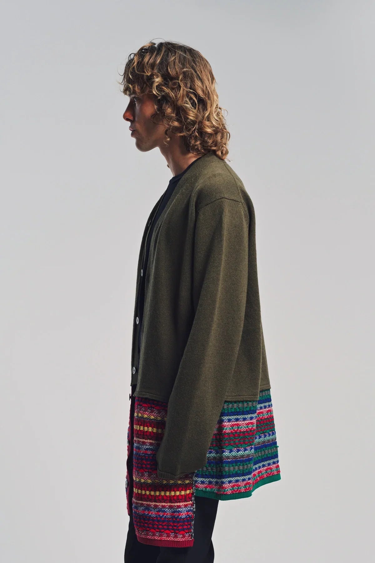 COMME DES GARCONS HOMME PLUS | SPLIT CARDIGAN