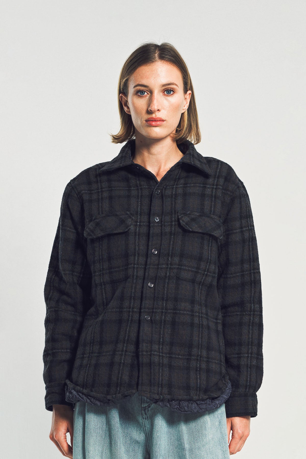 MAISON MARGIELA | QUILTED SHIRT JACKET