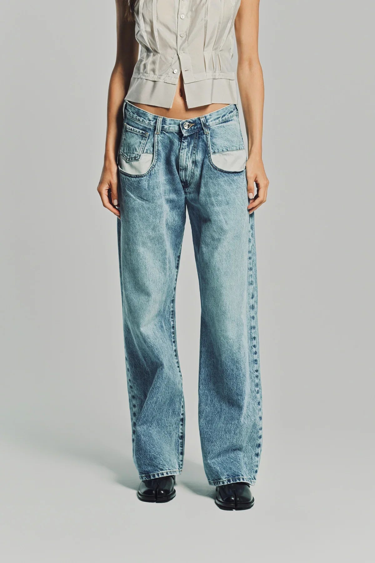 MAISON MARGIELA | CONTRAST POCKET JEANS