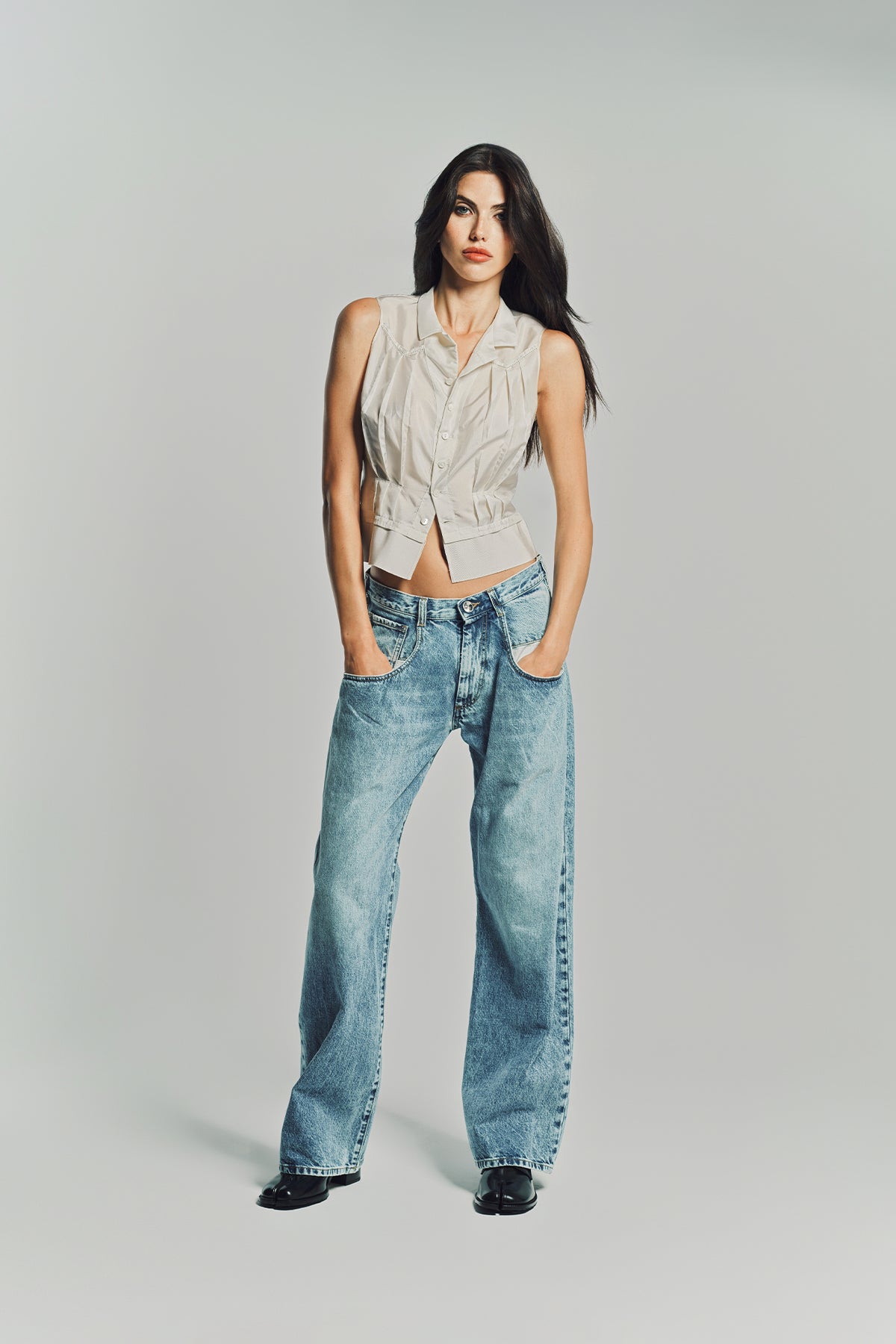 MAISON MARGIELA | SILK TOP