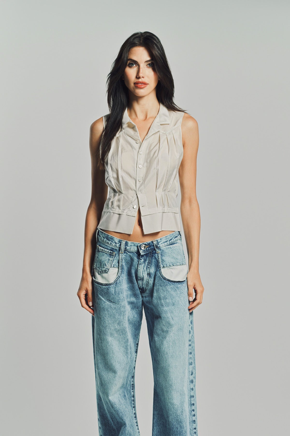 MAISON MARGIELA | SILK TOP