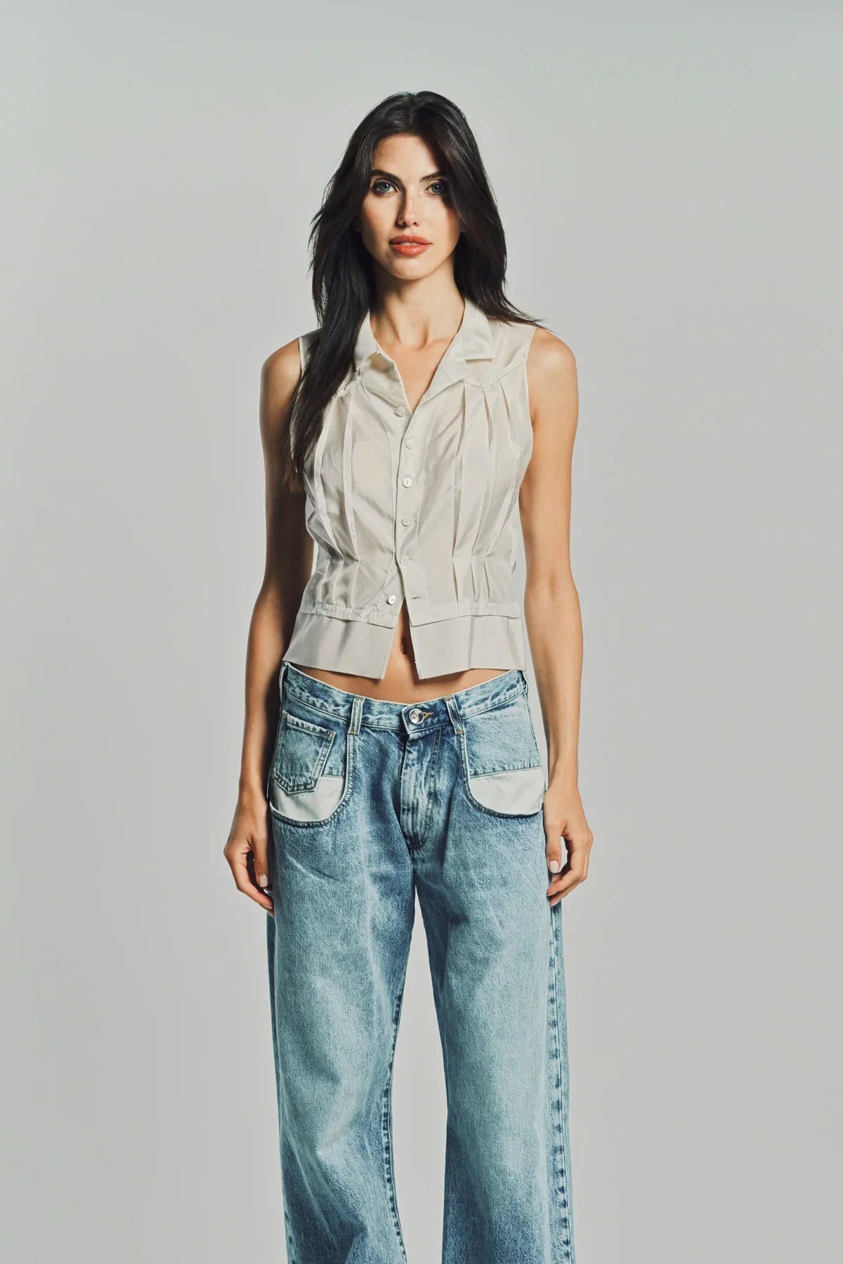 MAISON MARGIELA | SILK TOP