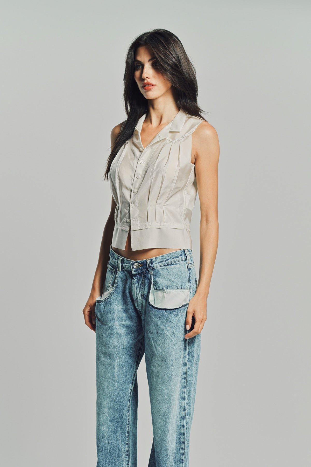 MAISON MARGIELA | SILK TOP