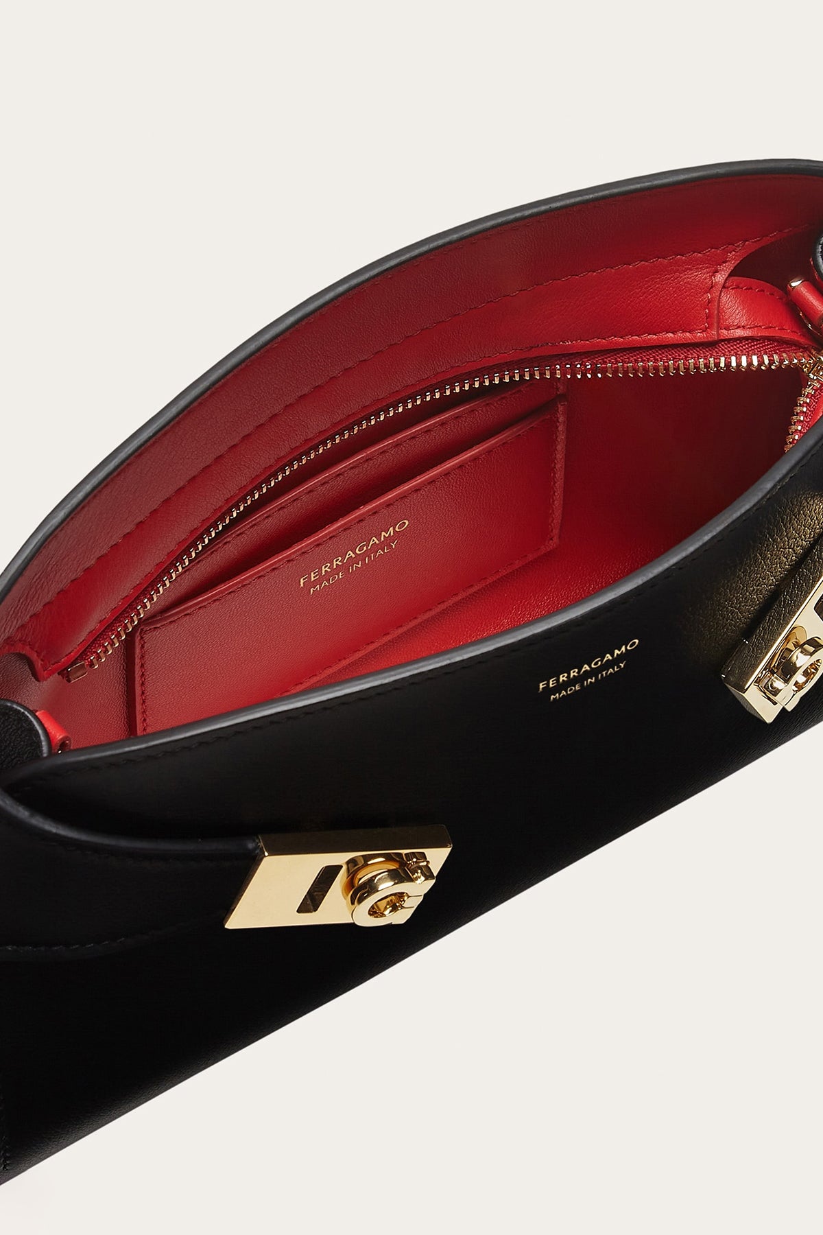 FERRAGAMO | HUG MINI BICOLOR CROSSBODY BAG