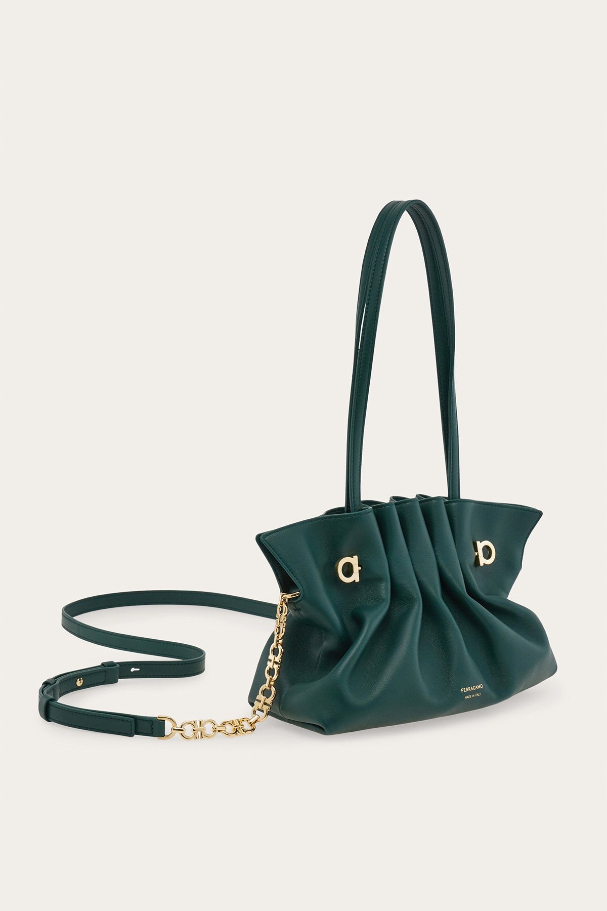FERRAGAMO | LARGE DUMPLING SOFT SHOULDER BAG