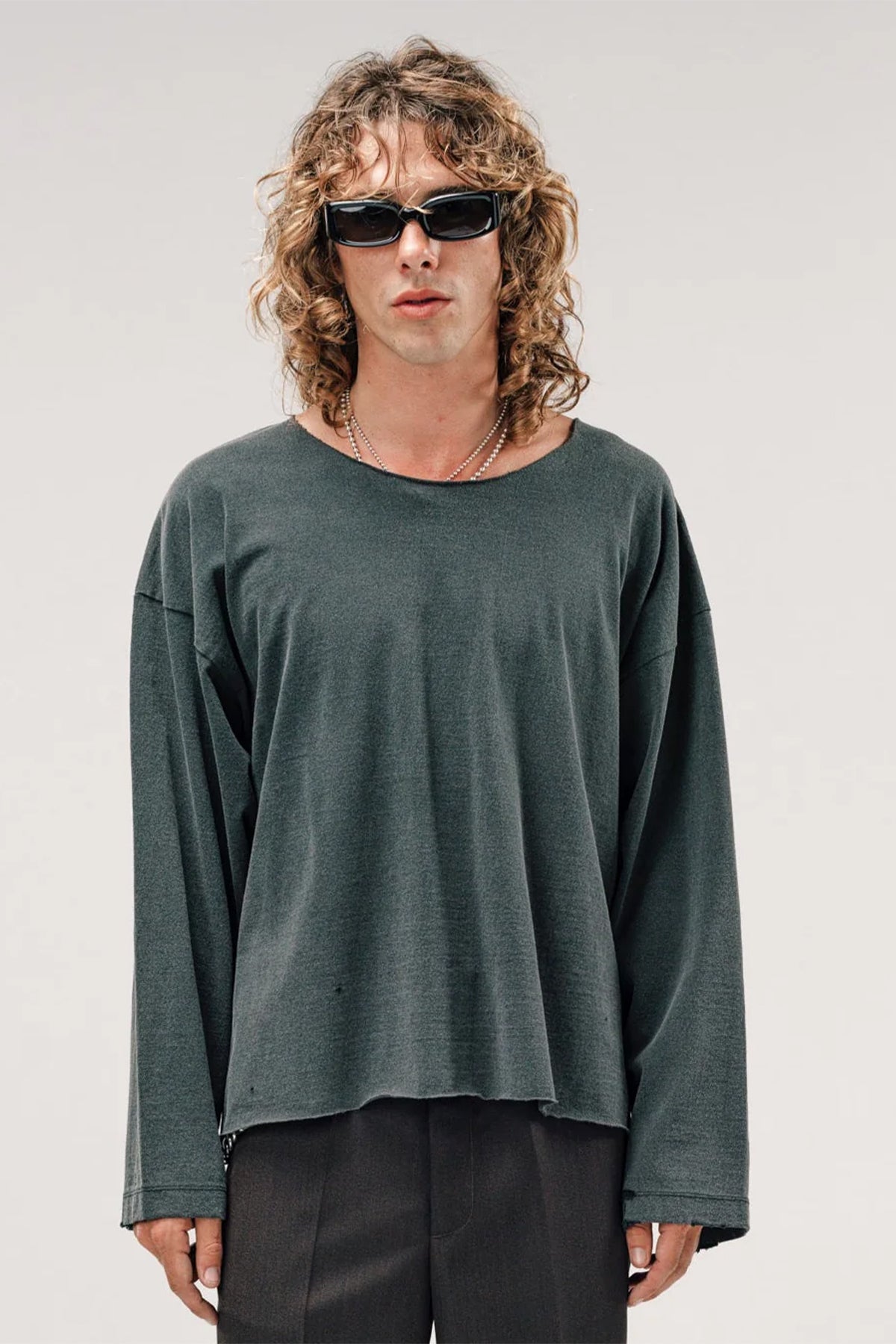 SECOND/LAYER | THRASHER LONG SLEEVE TEE
