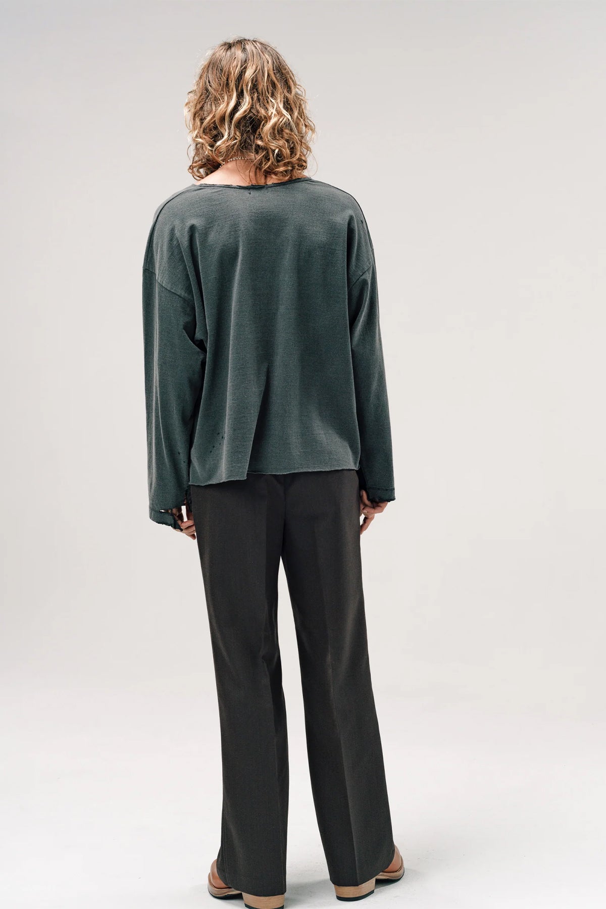 SECOND/LAYER | THRASHER LONG SLEEVE TEE