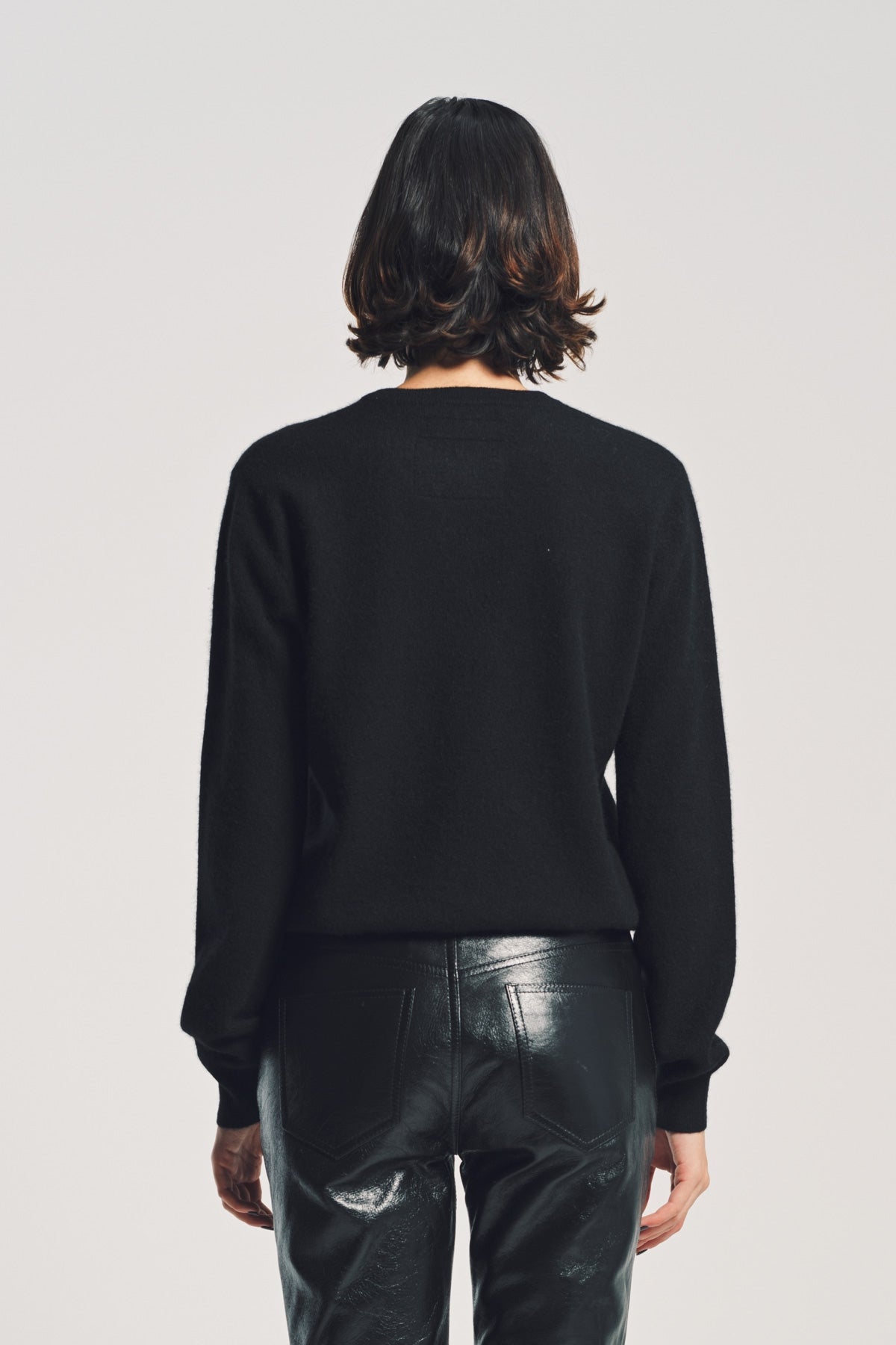 FRENCKENBERGER | MINI R-NECK SWEATER