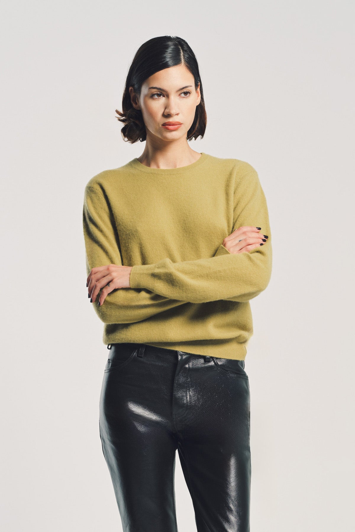 FRENCKENBERGER | MINI R-NECK SWEATER