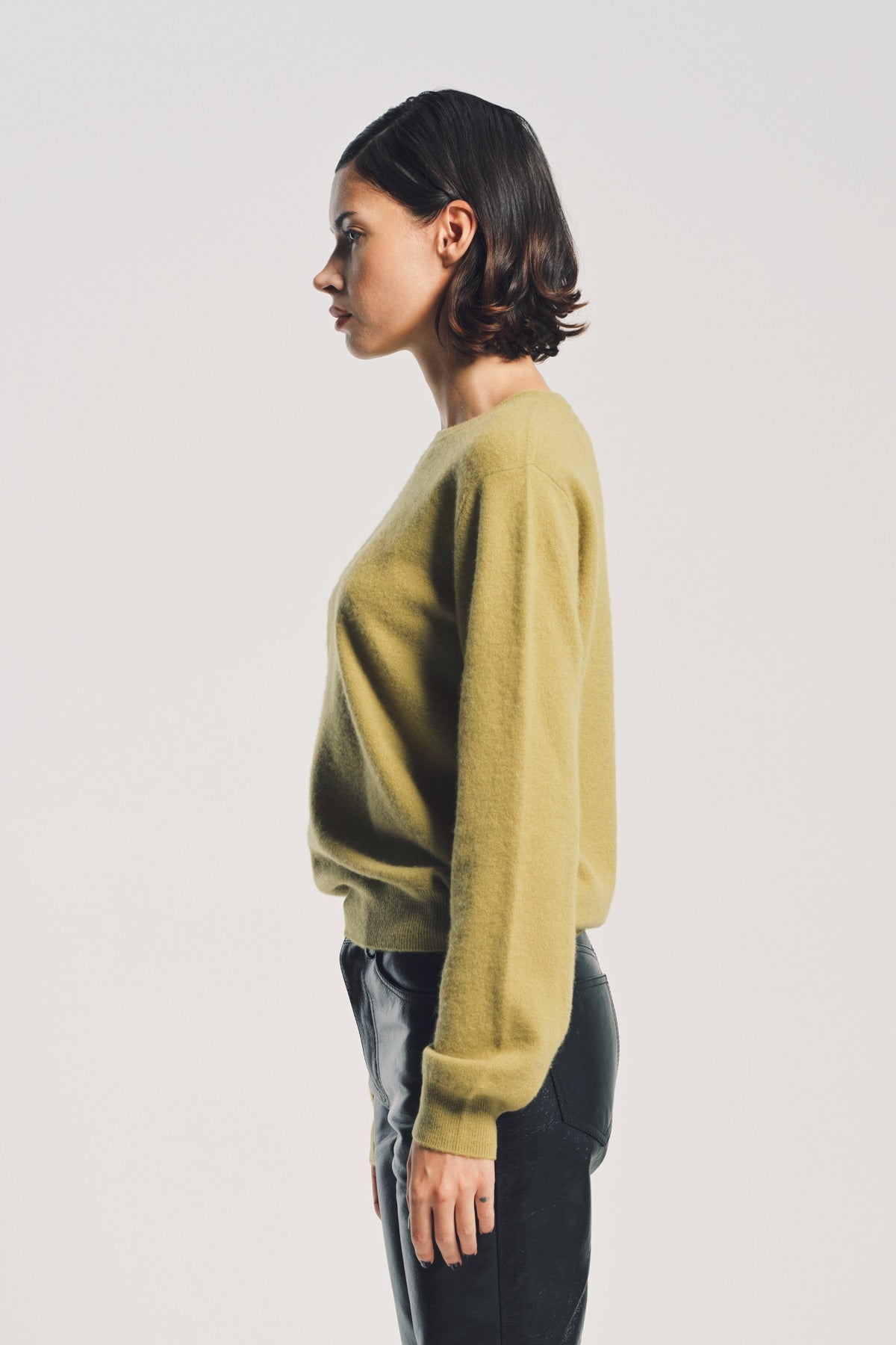 FRENCKENBERGER | MINI R-NECK SWEATER