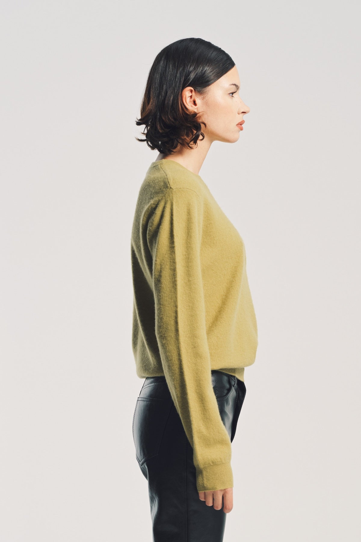 FRENCKENBERGER | MINI R-NECK SWEATER