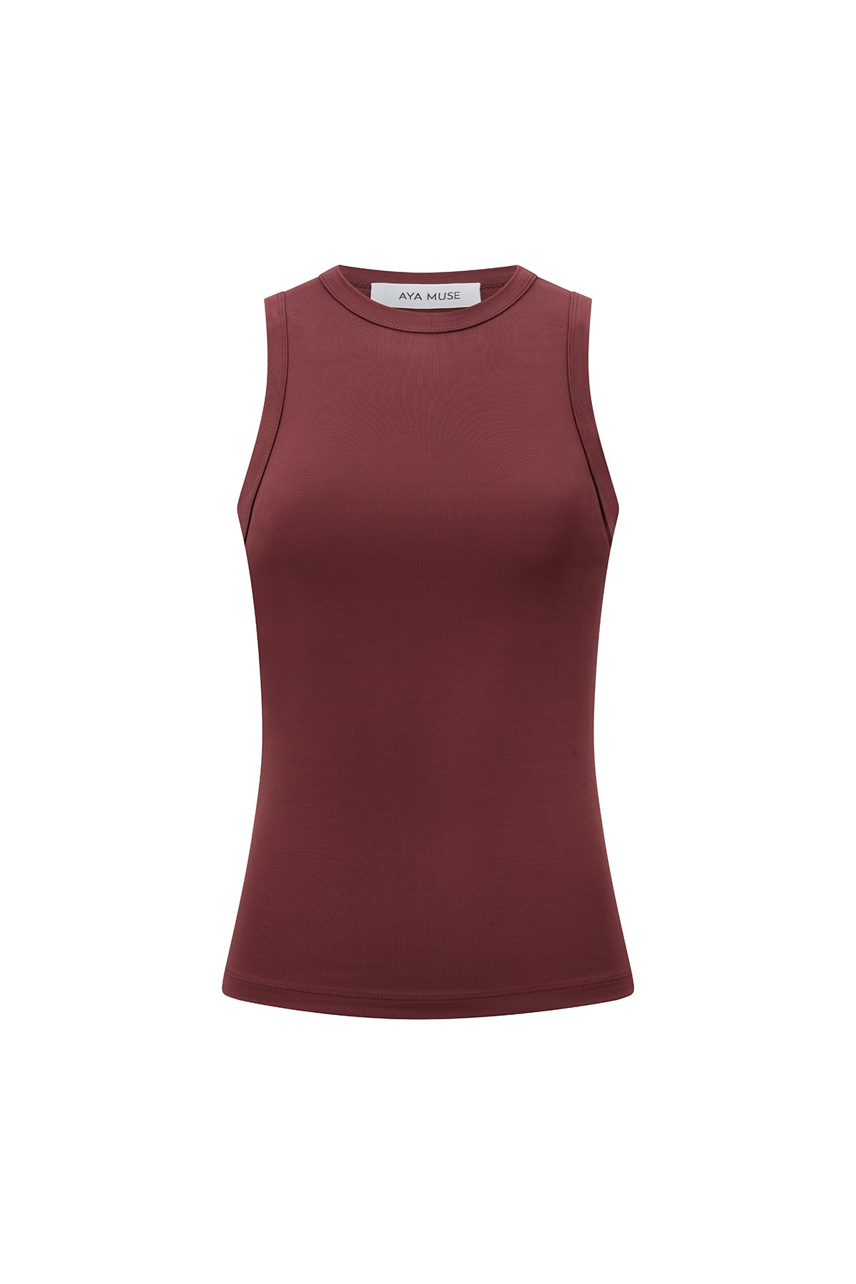 AYA MUSE | JERSEY HIGH NECK TANK