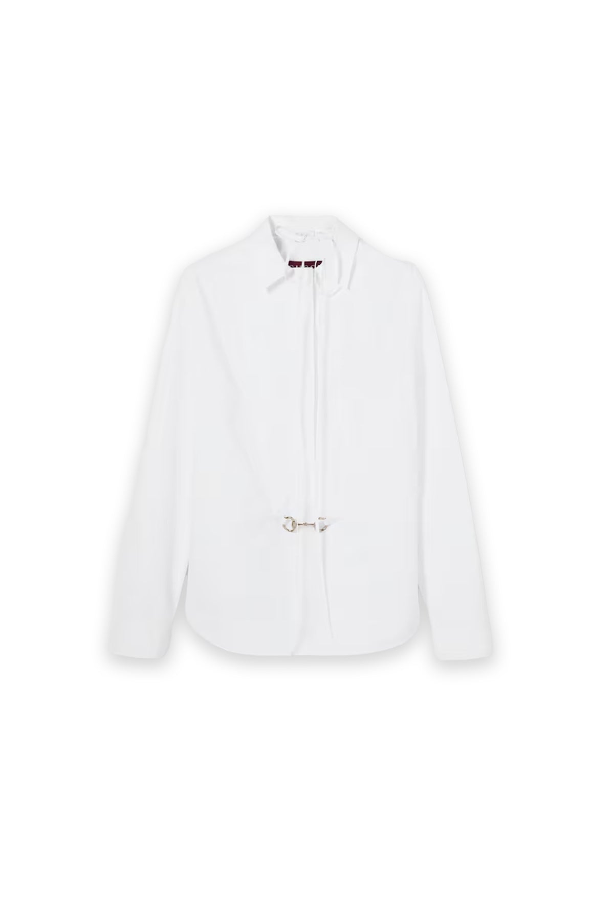 GUCCI | COTTON POPLIN SHIRT WITH HORSEBIT