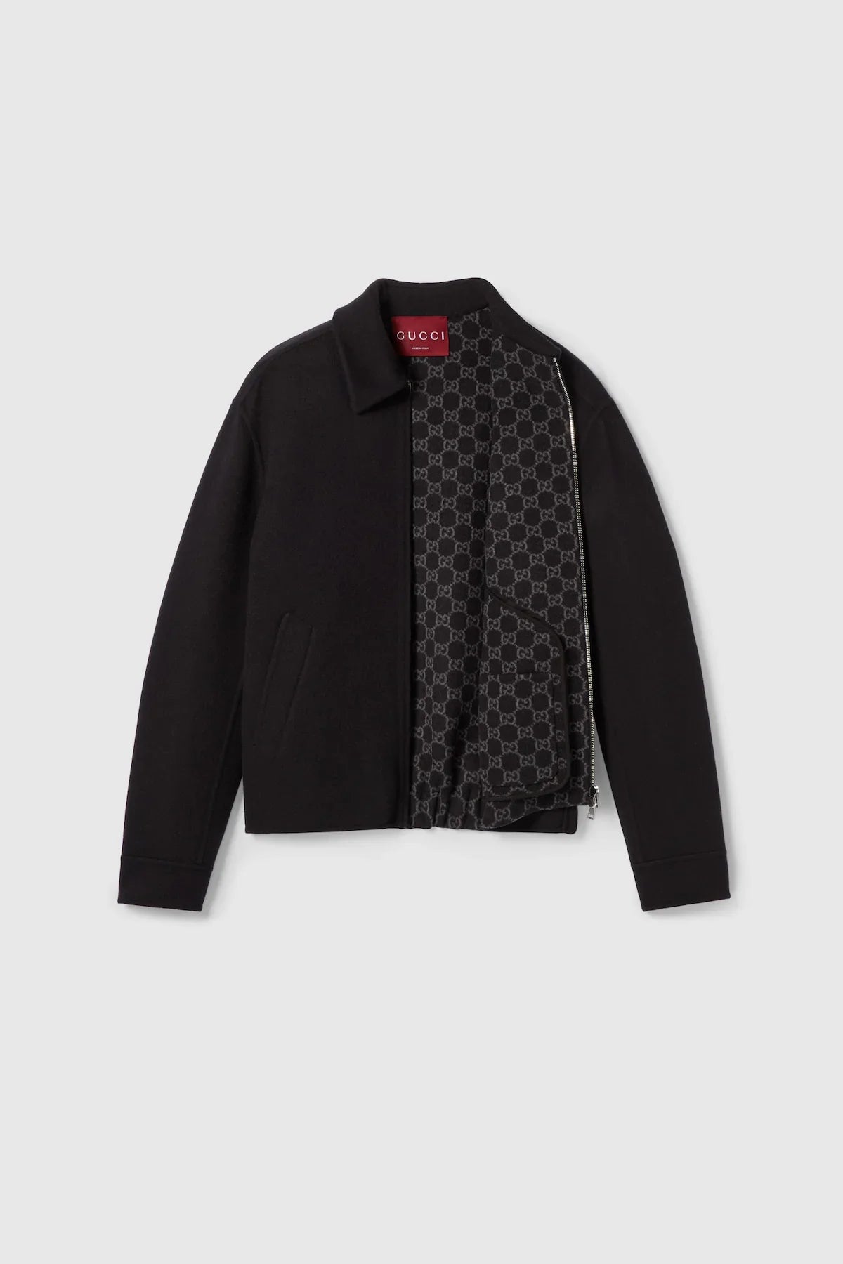 GUCCI | DOUBLE WOOL ZIP JACKET