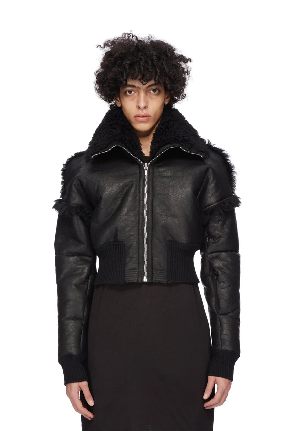 RICK OWENS | DRACUCOLLAR JACKET