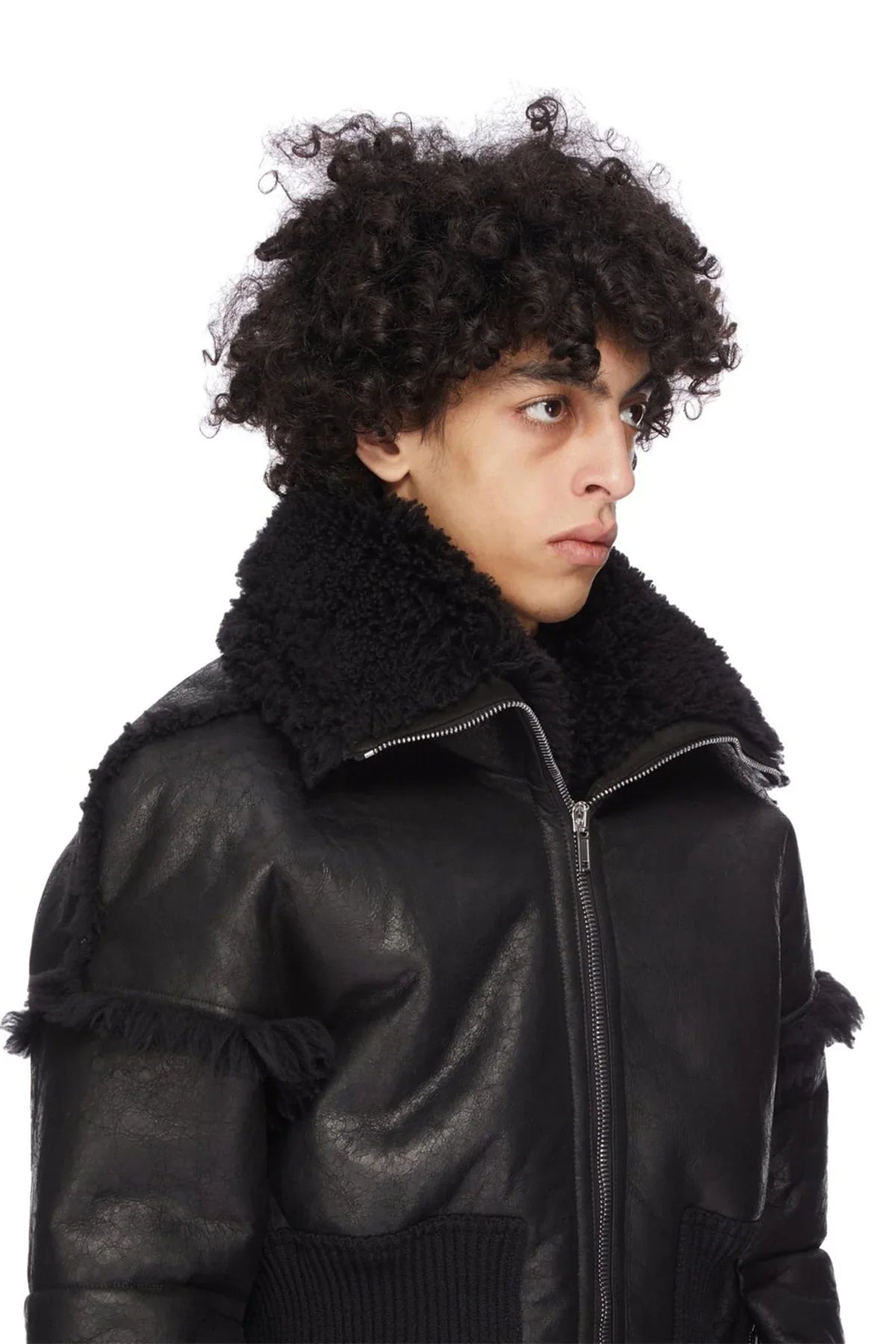 RICK OWENS | DRACUCOLLAR JACKET