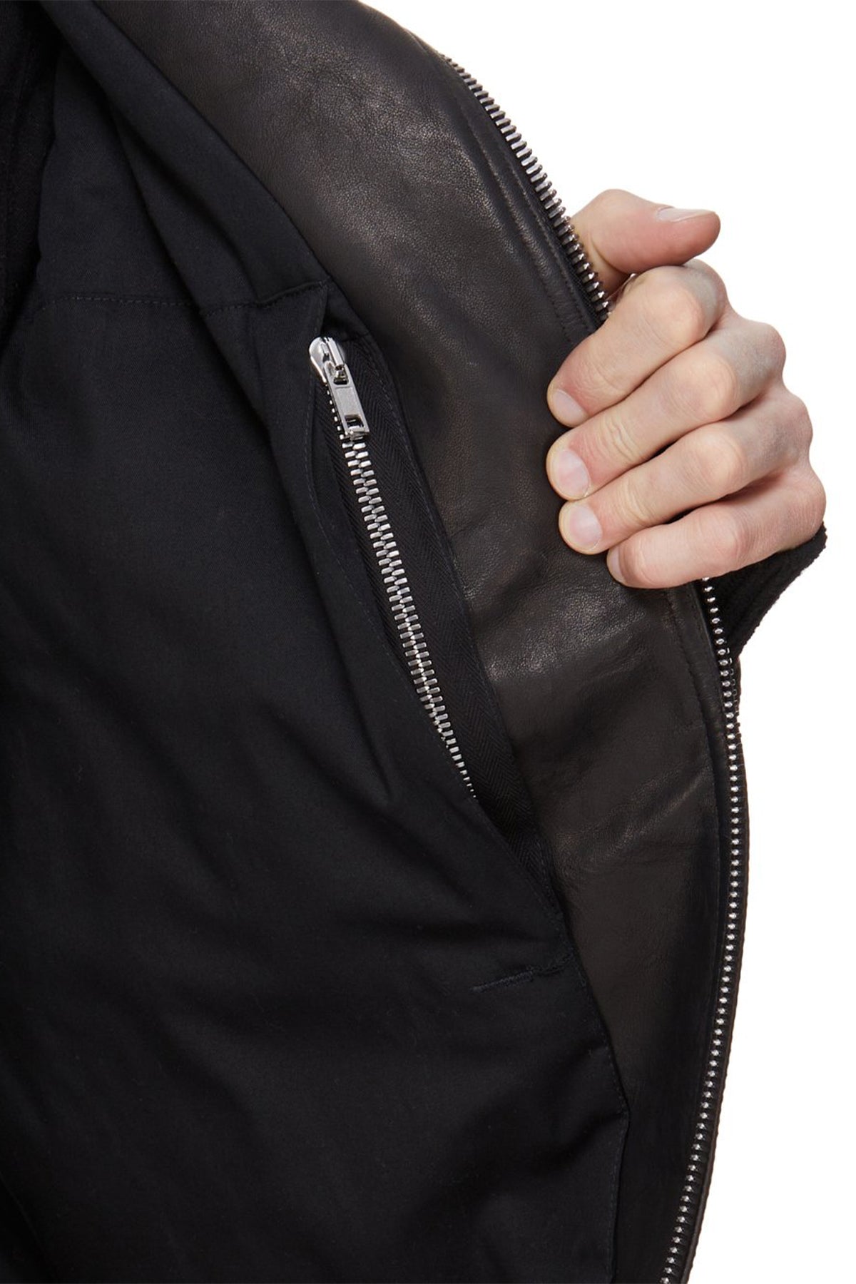 RICK OWENS | BLIXA DRACUCOLLAR JACKET