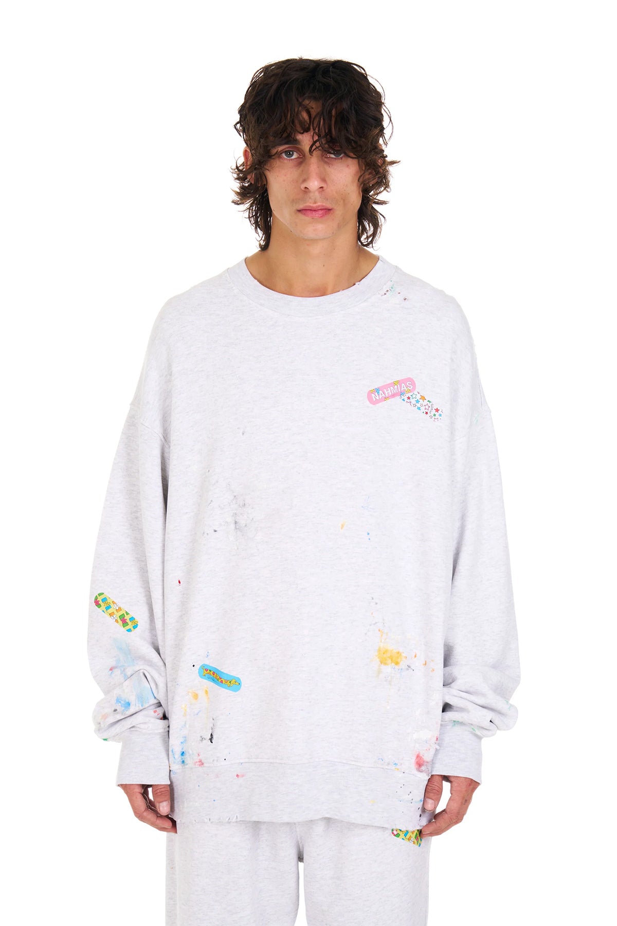 NAHMIAS | BANDAID CREWNECK