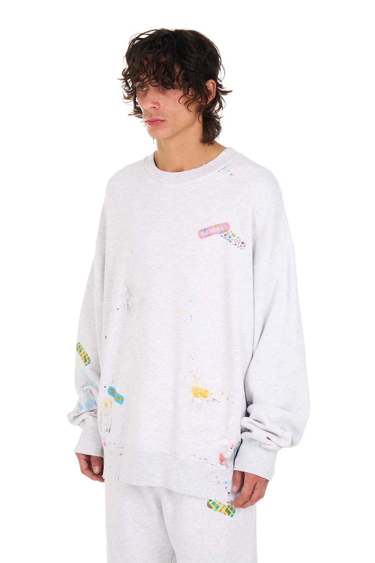 NAHMIAS | BANDAID CREWNECK