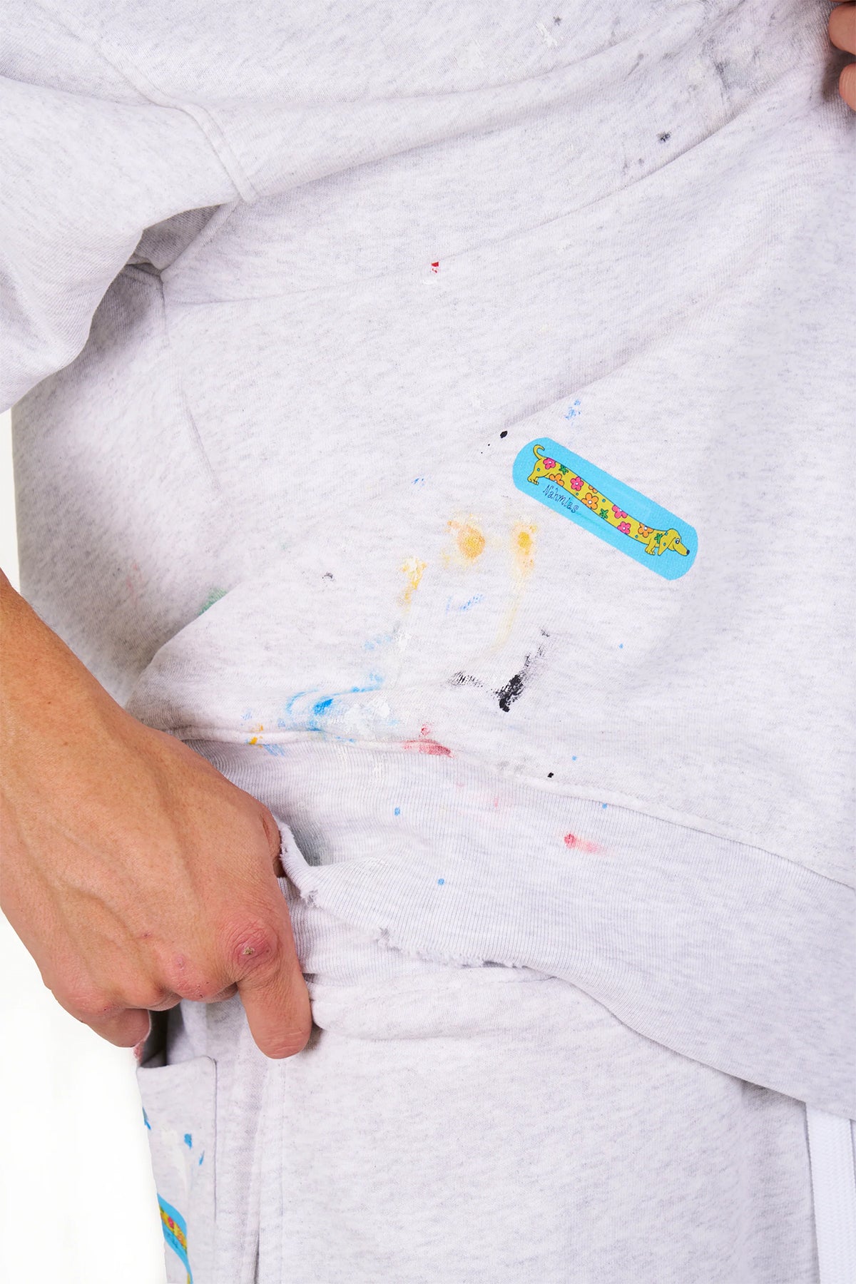 NAHMIAS | BANDAID CREWNECK - MAXFIELD LA