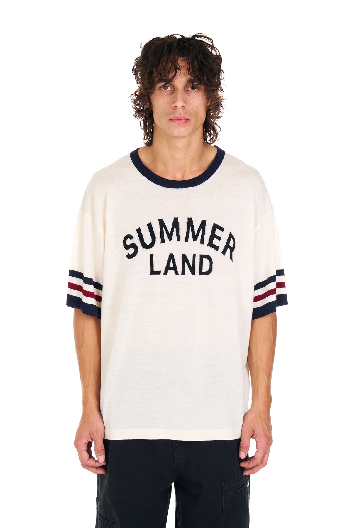 NAHMIAS | KNIT SUMMERLAND BOXY T-SHIRT