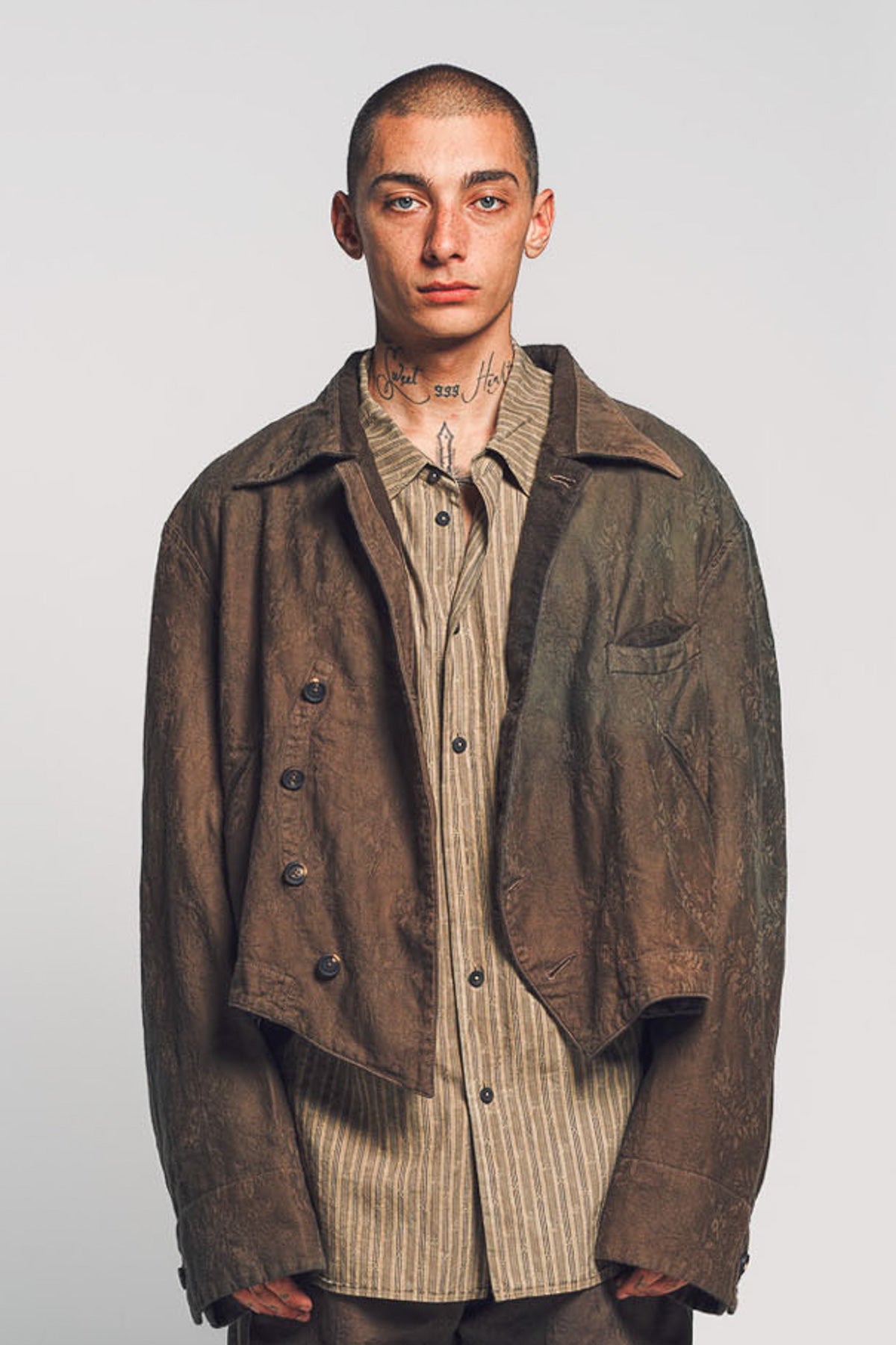 ZIGGY CHEN | DOUBLE BREASTED WORKER JACKET