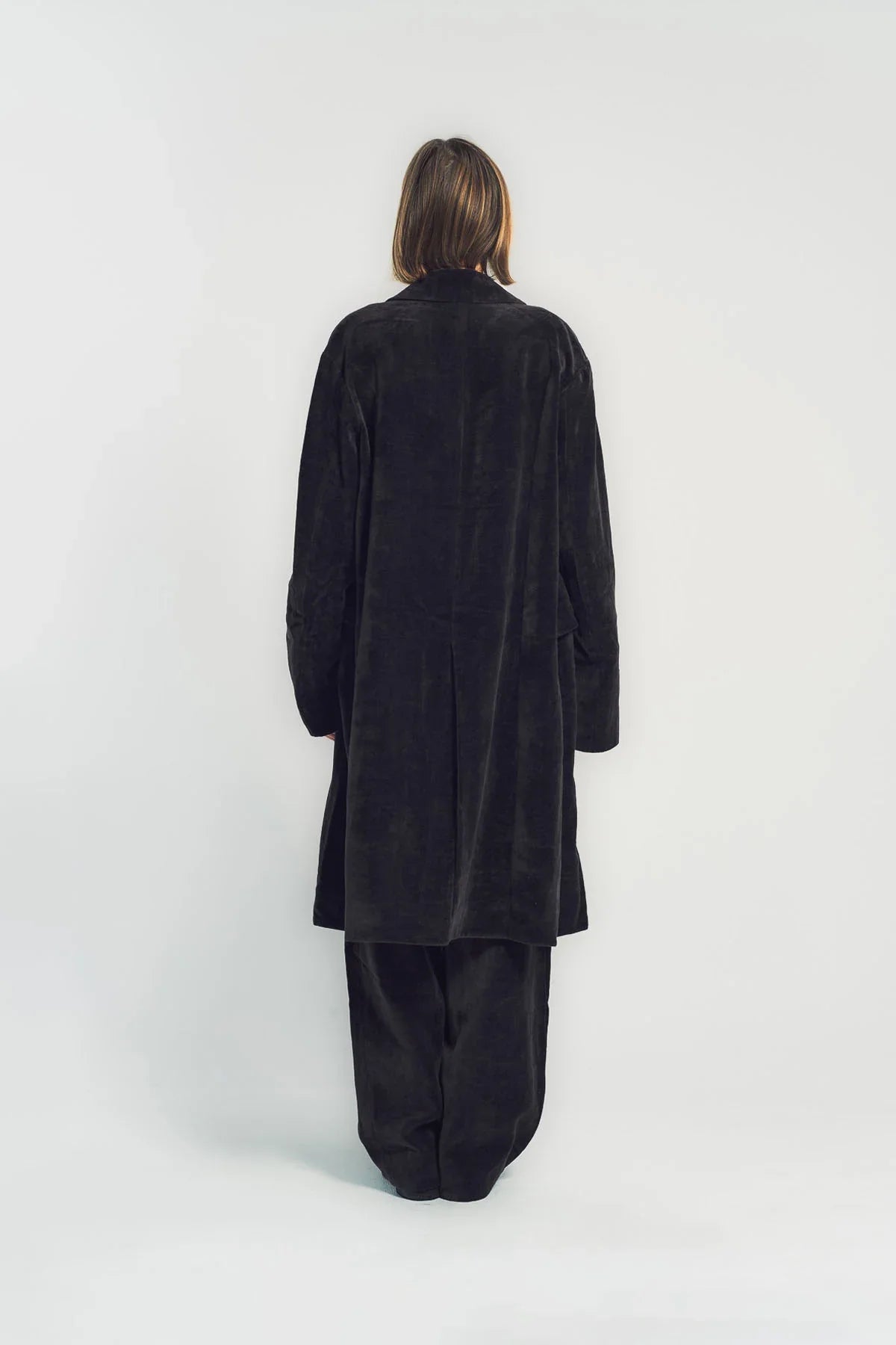 ZIGGY CHEN | SPREAD COLLAR COAT