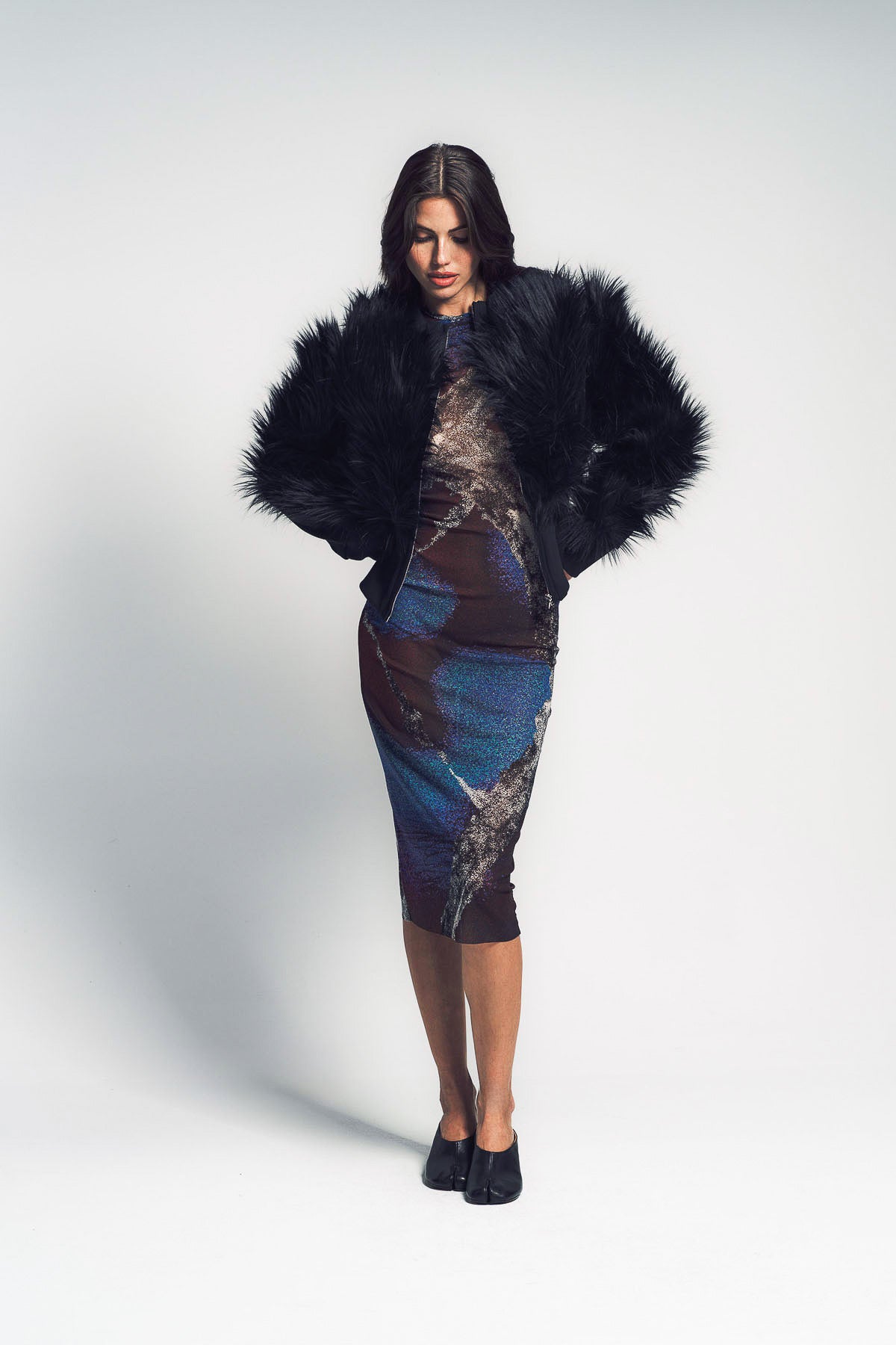 PAULA CANOVAS DEL VAS | FAUX FUR JACKET