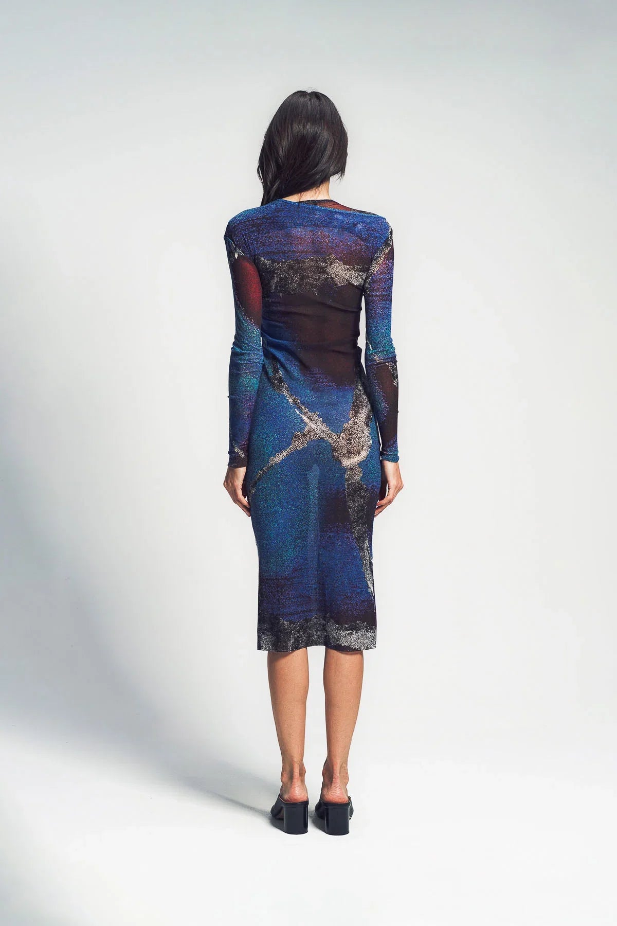 PAULA CANOVAS DEL VAS | ZIGZAG NECKLINE DRESS
