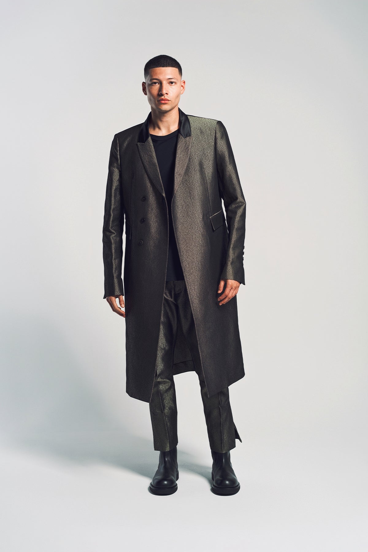 SAPIO | DENIM SUIT PANTS