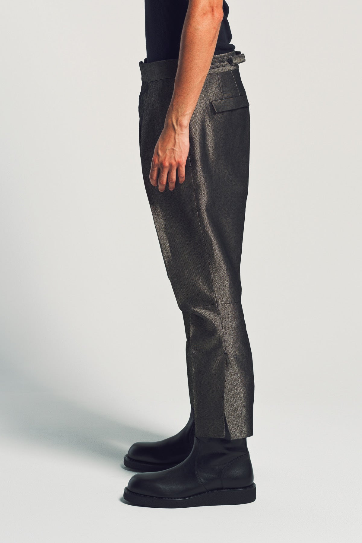 SAPIO | DENIM SUIT PANTS