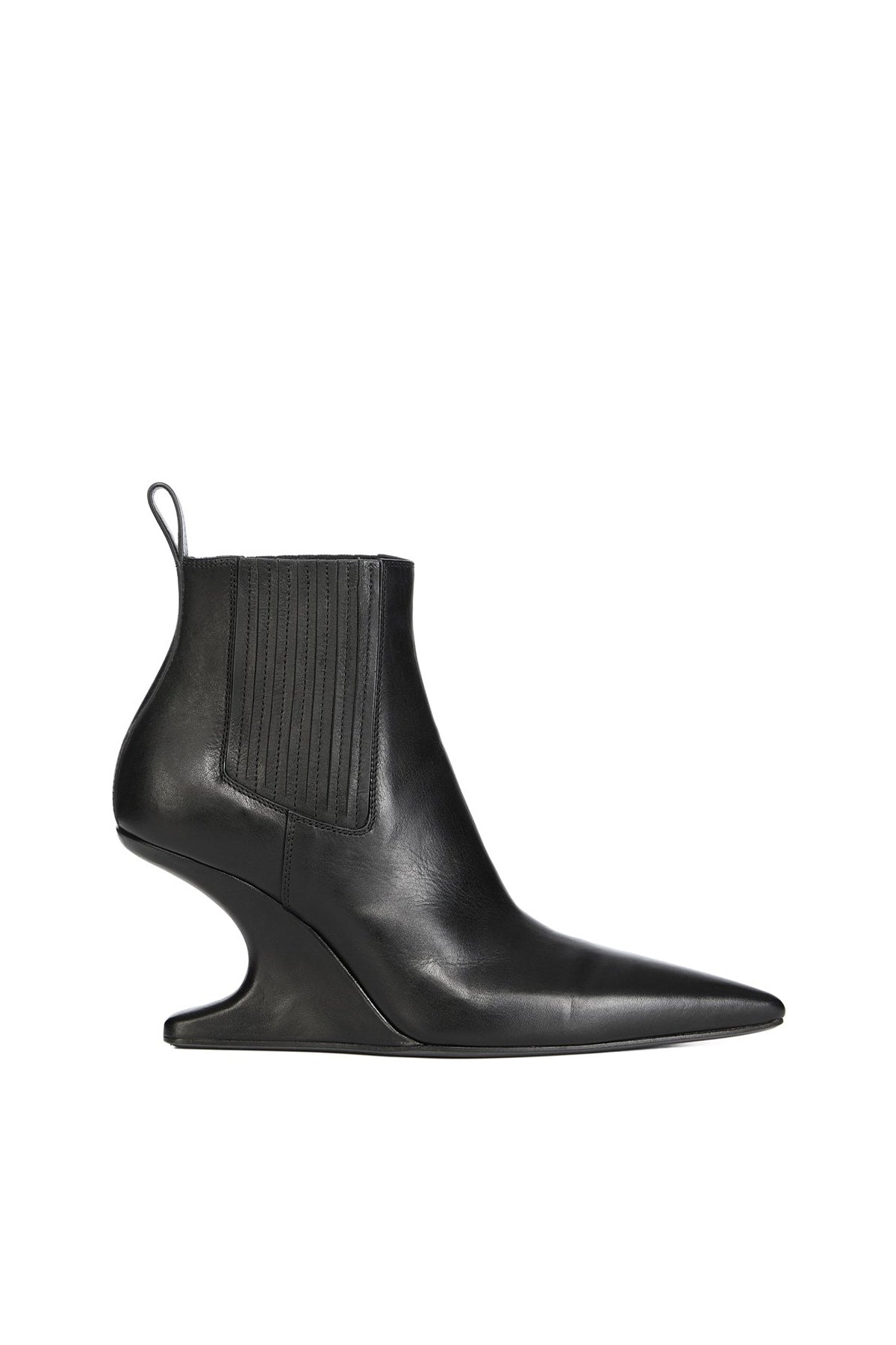 Rick Owens 22FW/LSフーデッドライナー/ダスト/46 RICK OWENS | ANKLE SHARP BOOTS