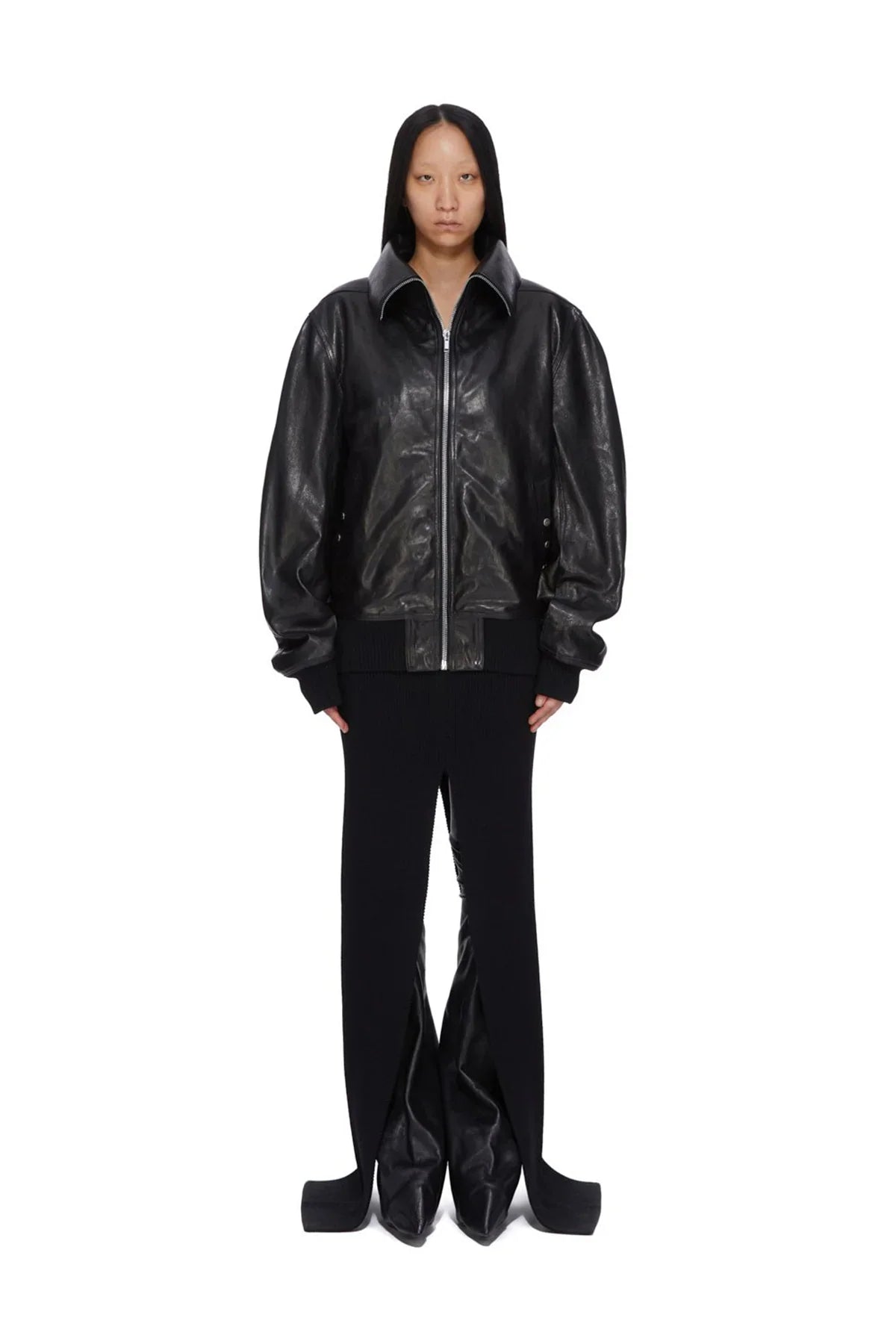 RICK OWENS | DRACUCOLLAR FLIGHT JACKET