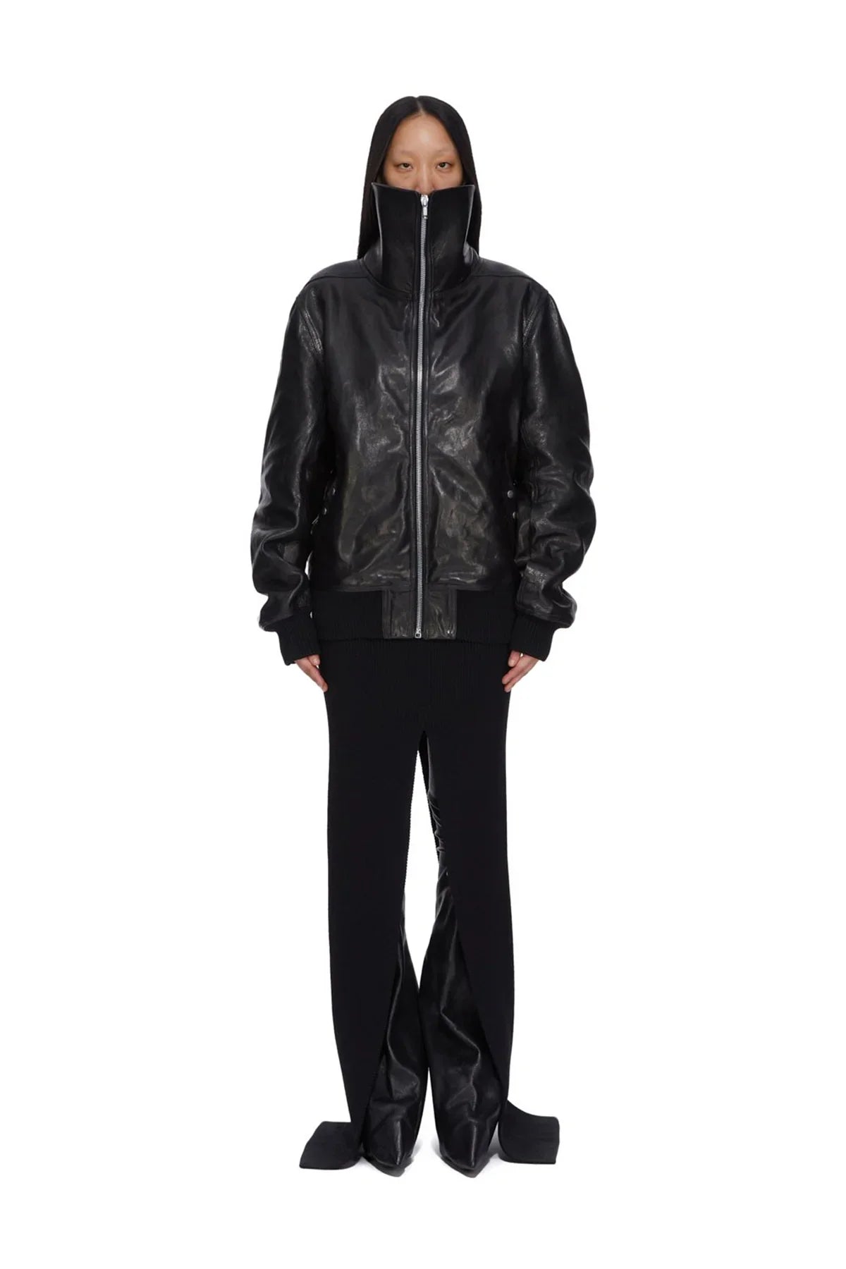 RICK OWENS | DRACUCOLLAR FLIGHT JACKET