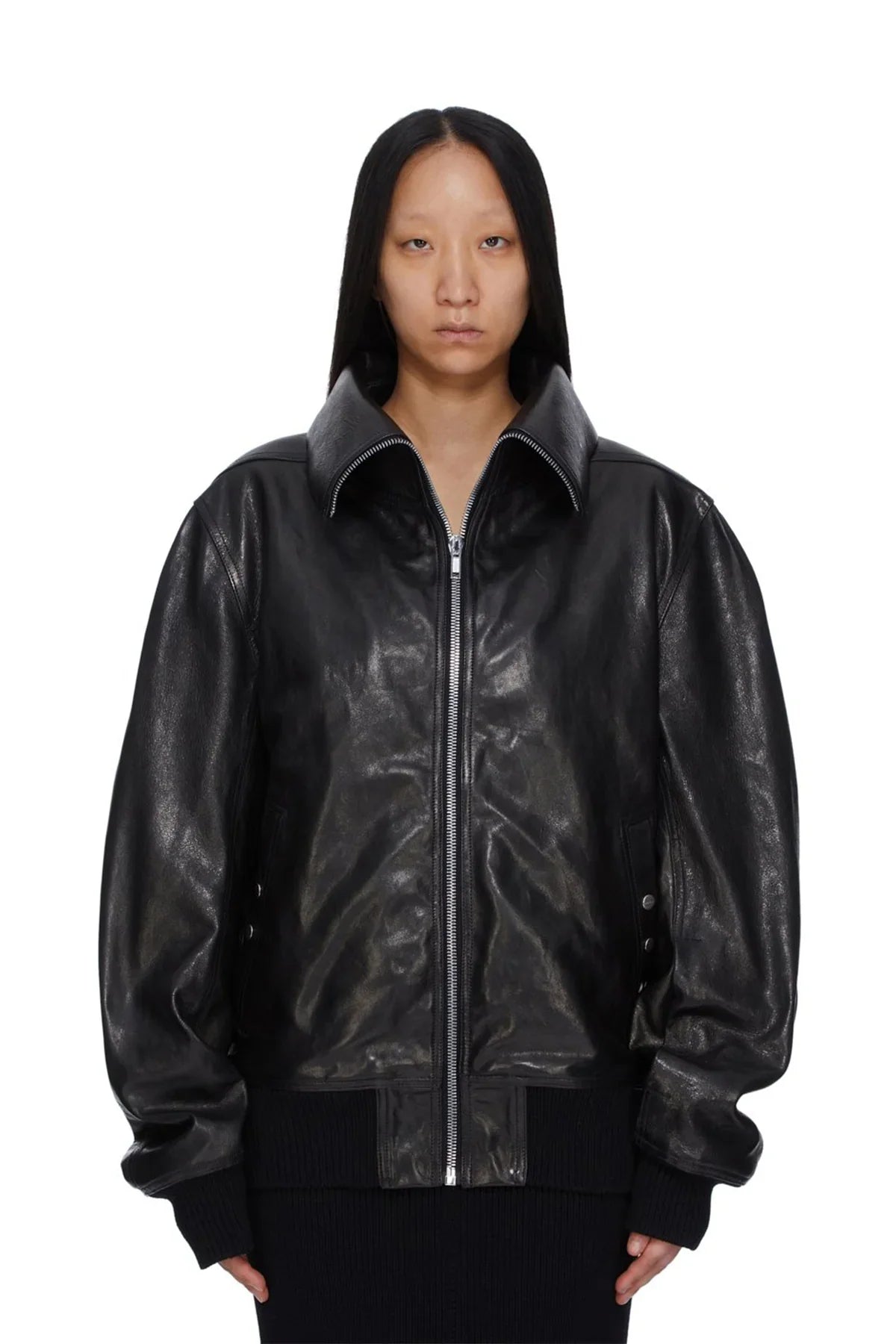 RICK OWENS | DRACUCOLLAR FLIGHT JACKET