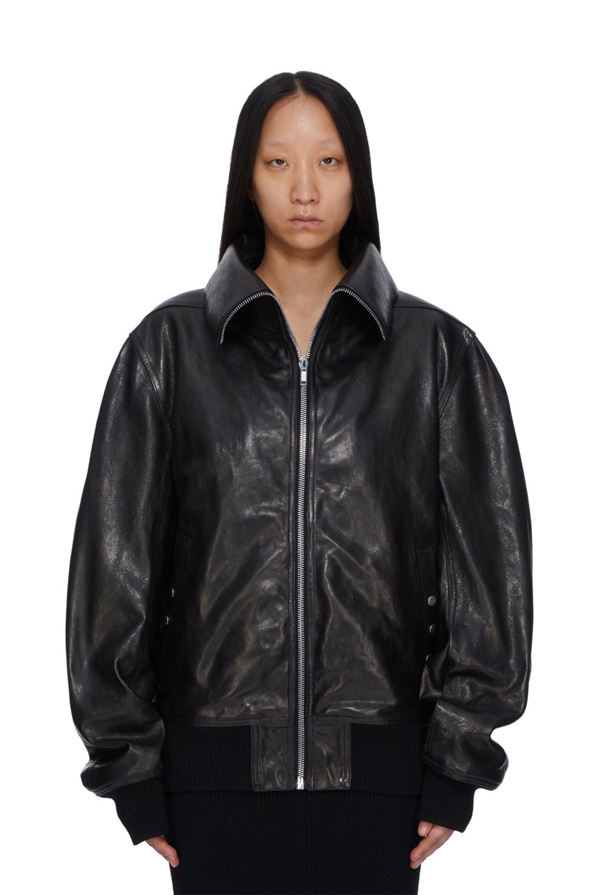 RICK OWENS | DRACUCOLLAR FLIGHT JACKET