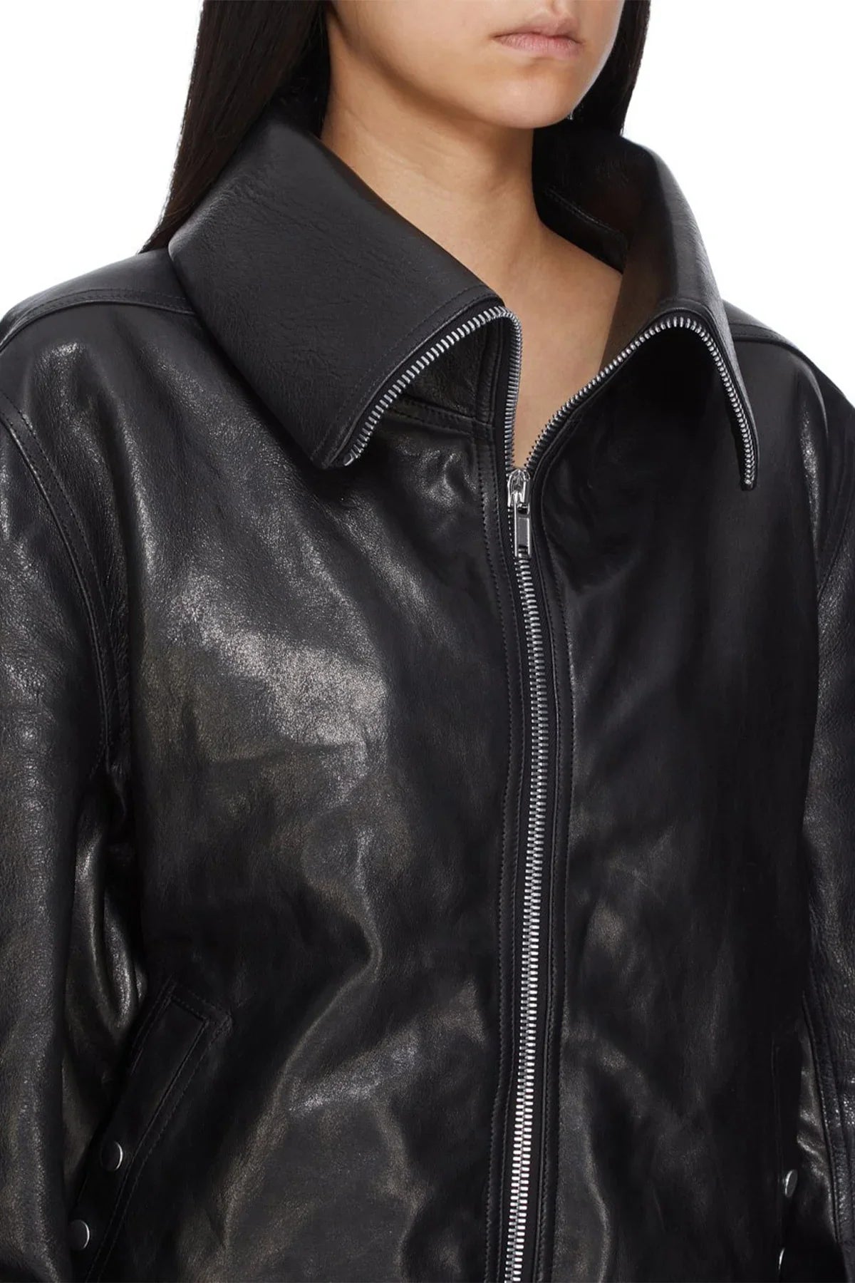 RICK OWENS | DRACUCOLLAR FLIGHT JACKET