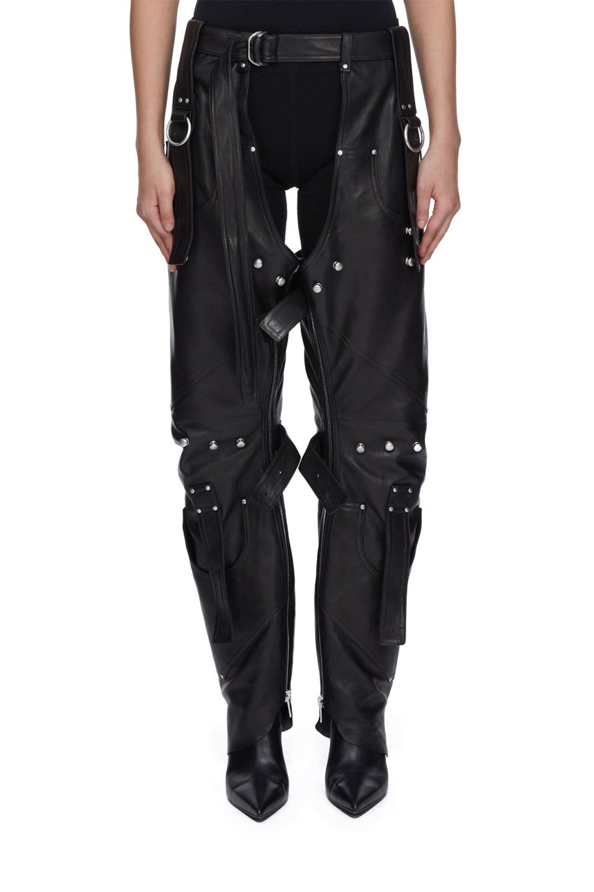 RICK OWENS | LEO PROTHMANN CHAP PANTS