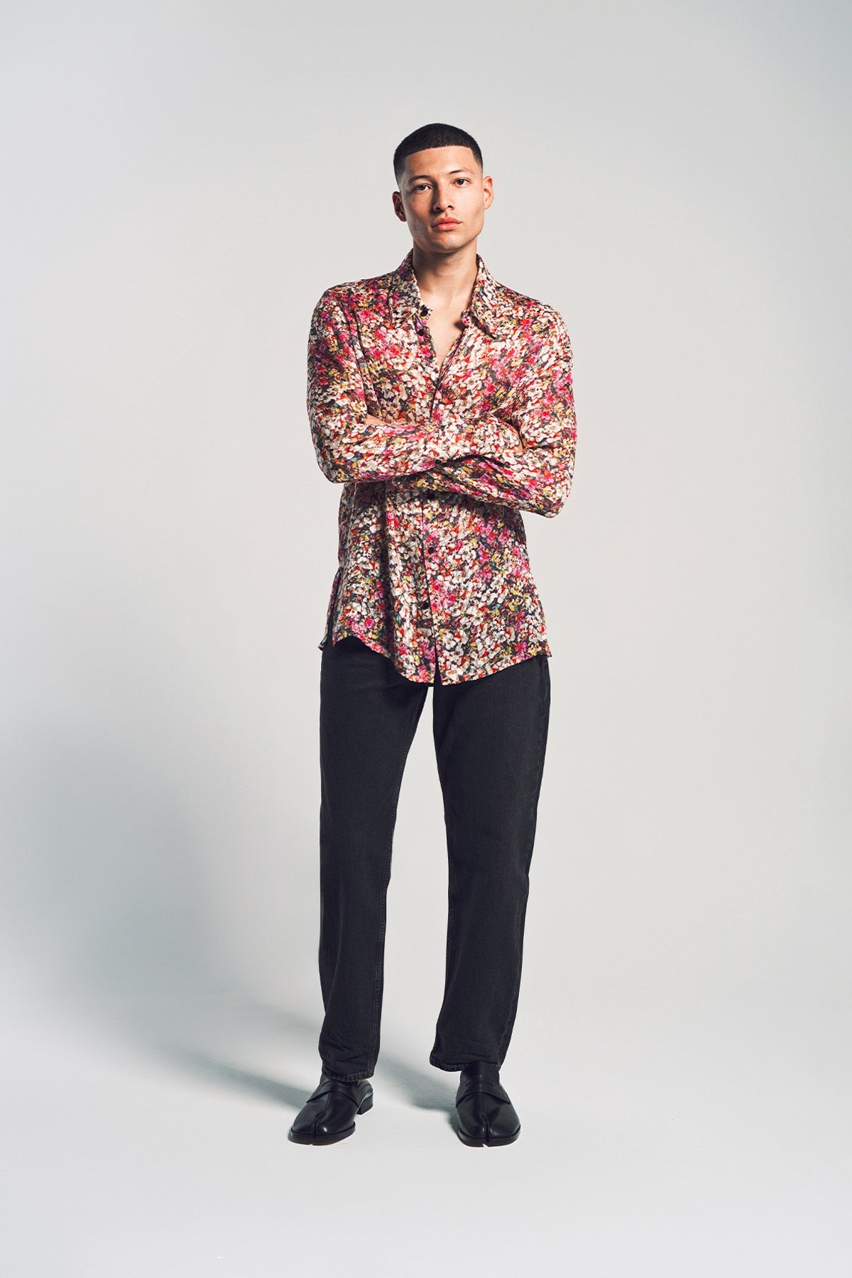 SAPIO | FLORAL LONG SLEEVE SHIRT
