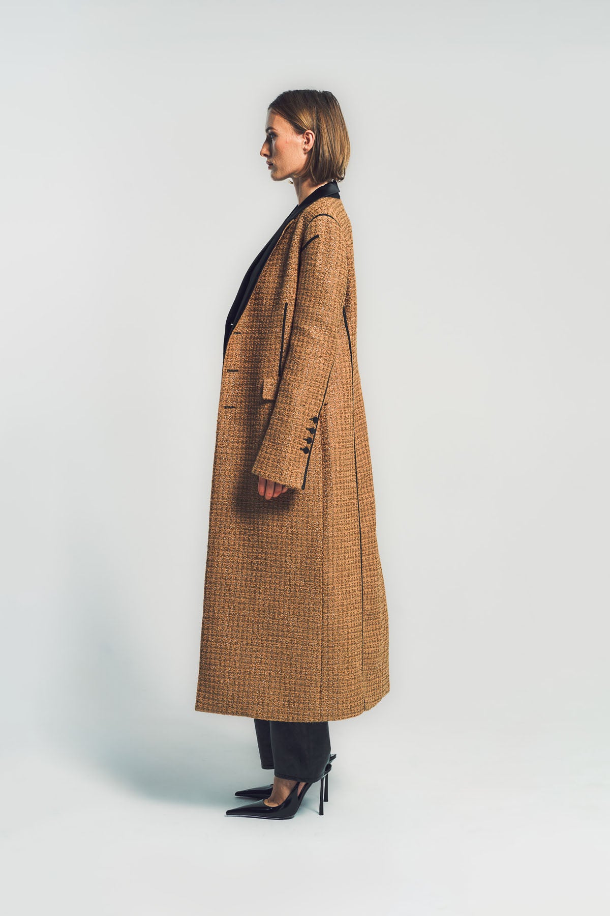 SAPIO | NO. 30 GOLD THREAD TWEED COAT