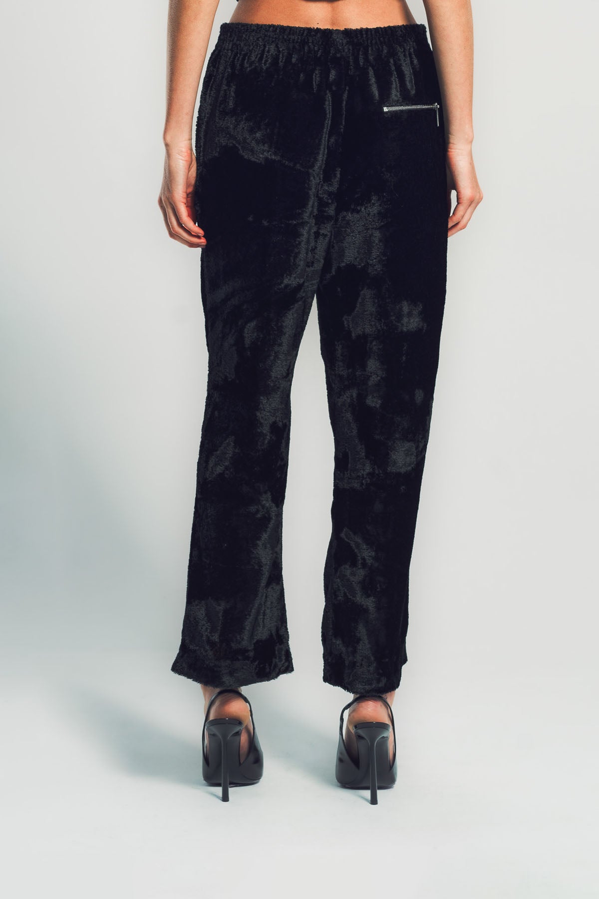 SAPIO | NO. 40 VELVET LONG HAIR JERSEY PANTS