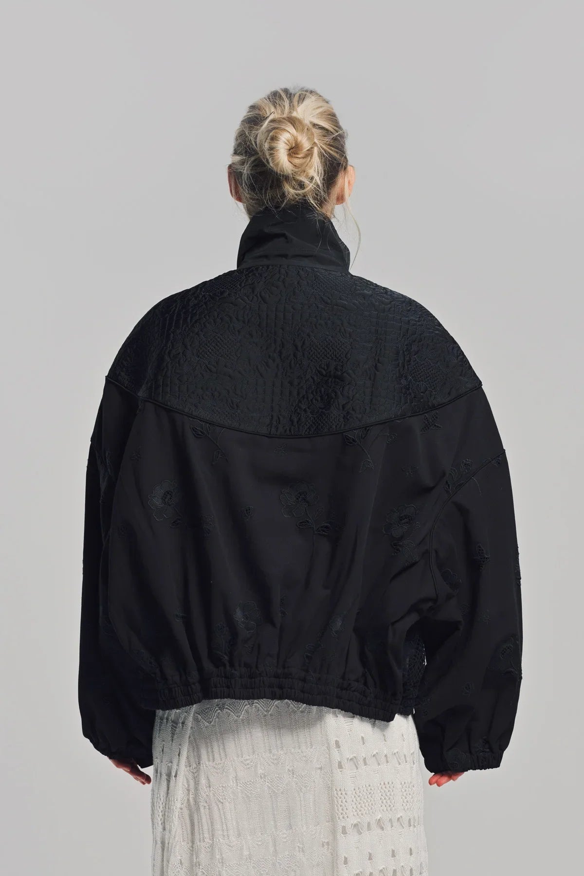 CAROLINE HU | COLLAGING EMBROIDERED JACKET