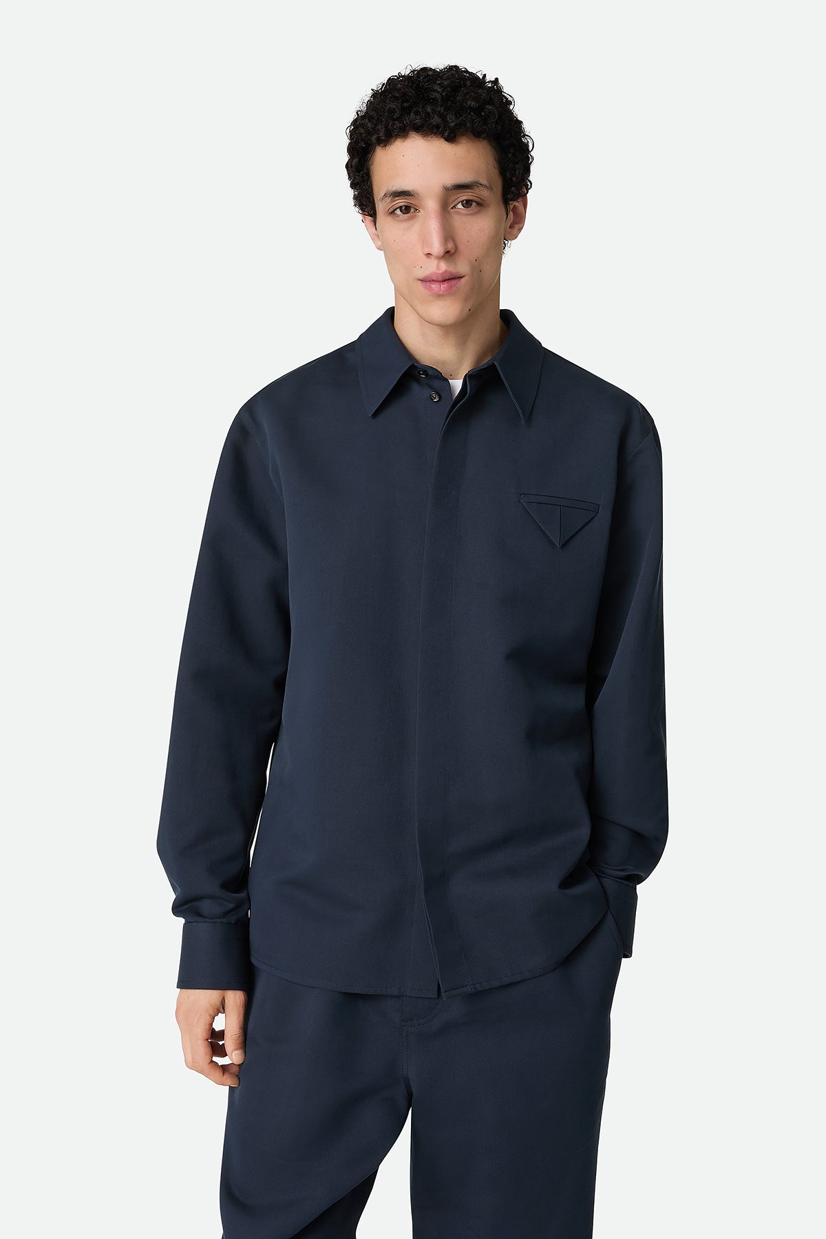 BOTTEGA VENETA | SILK COTTON TWILL SHIRT