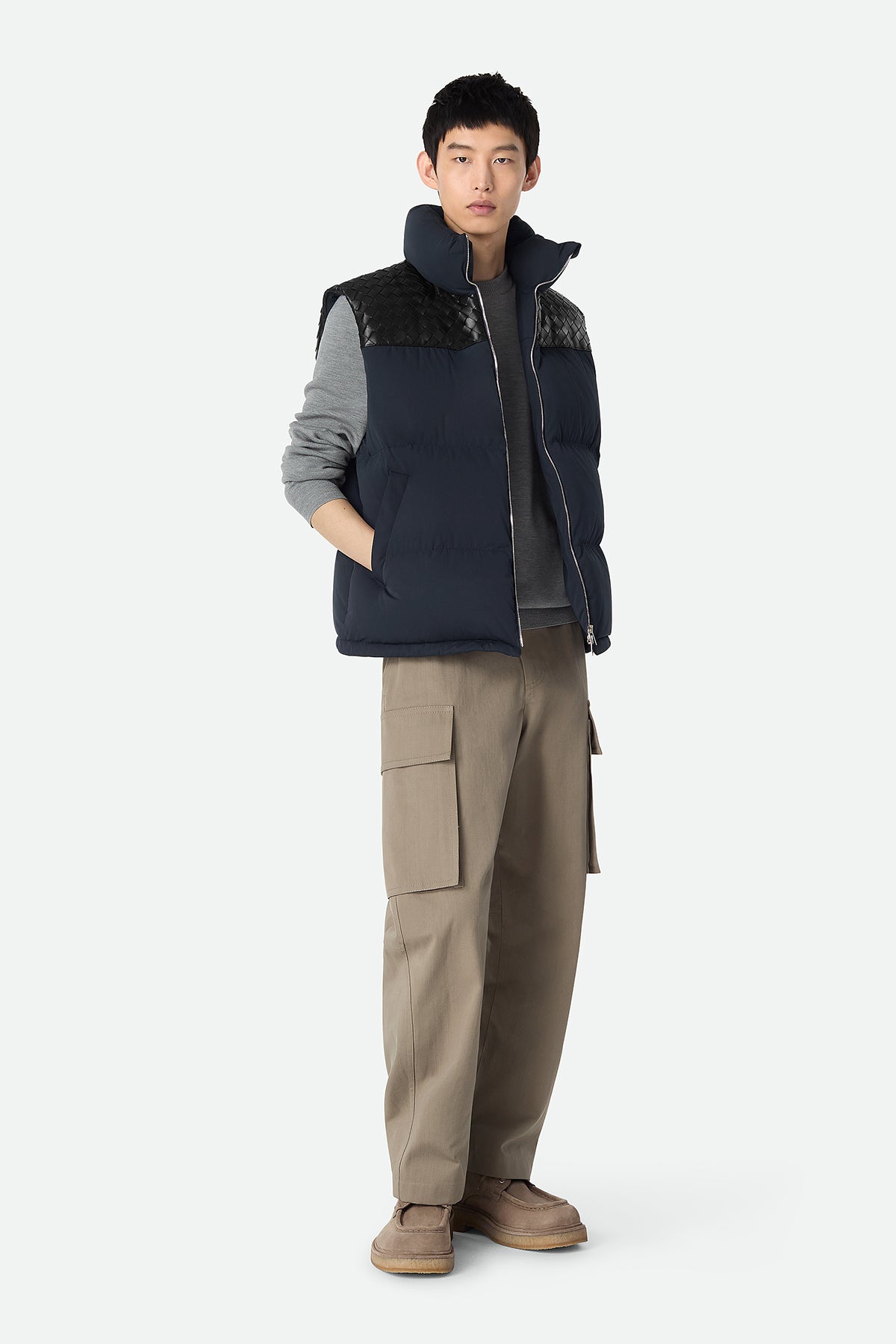 BOTTEGA VENETA | TECH NYLON PUFFER VEST