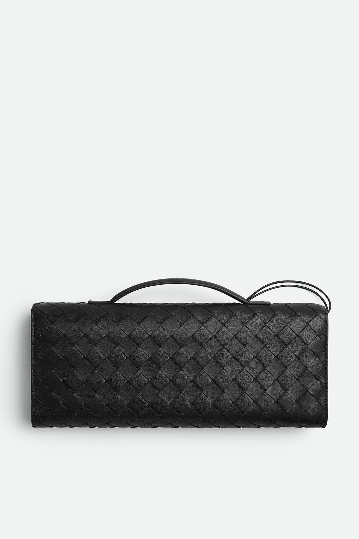 BOTTEGA VENETA | ANDIAMO CLUTCH IN BLACK & BRASS