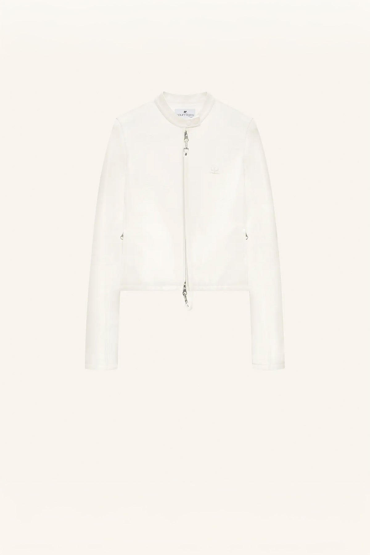 COURRÈGES | CITY VINYL BIKER JACKET