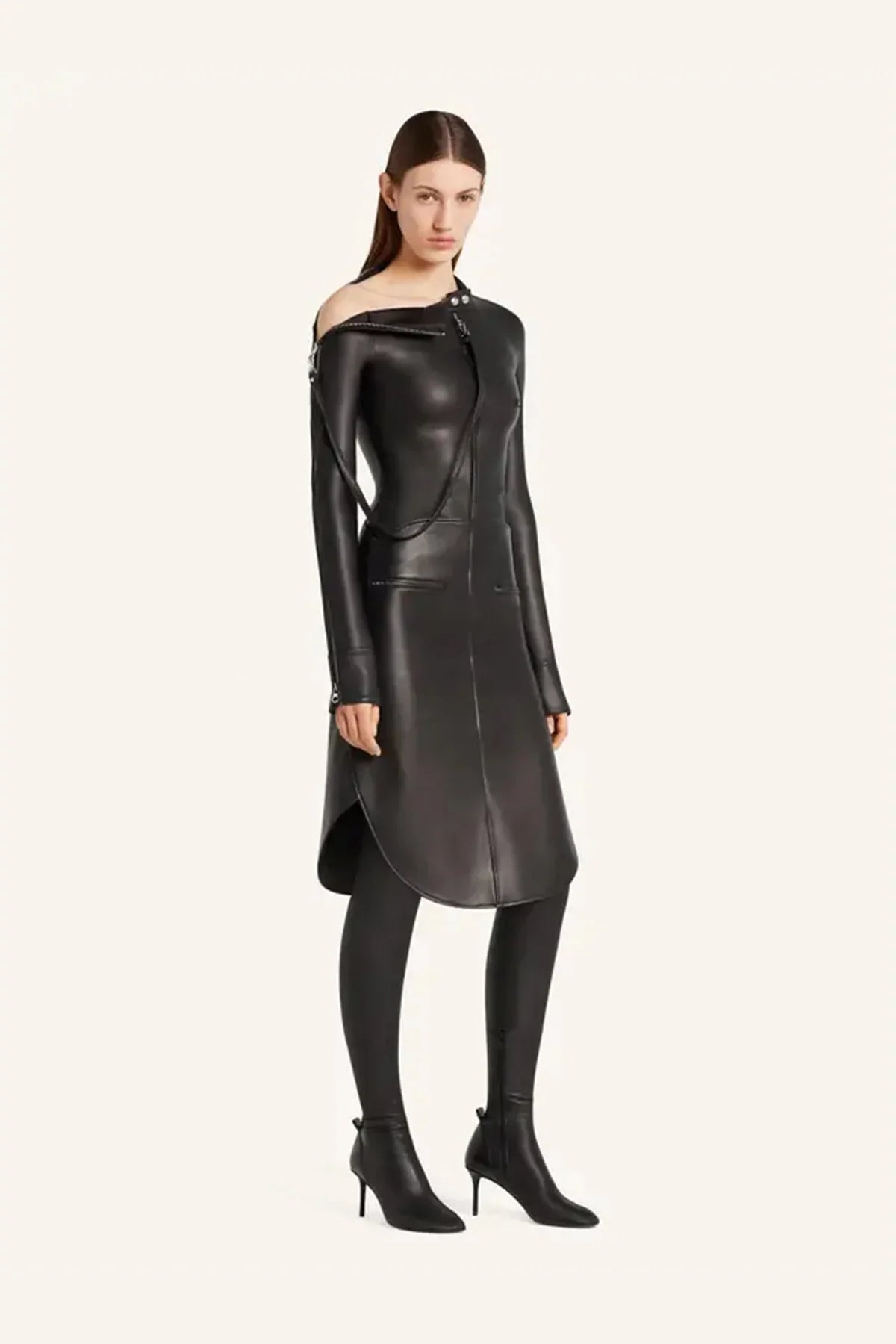 COURRÈGES | ZIPPED BIKER TOP