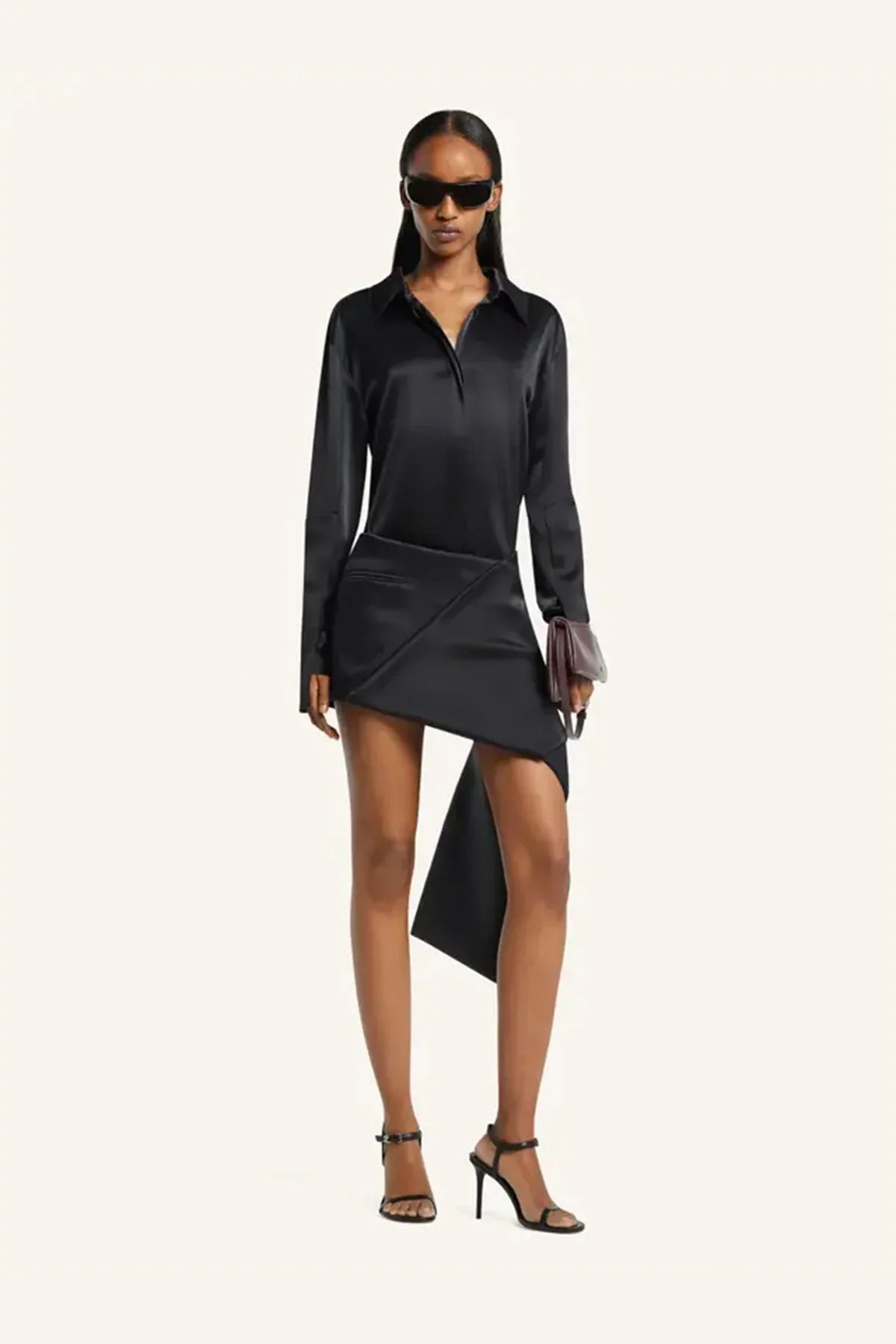 COURRÈGES | SATIN SHIRT
