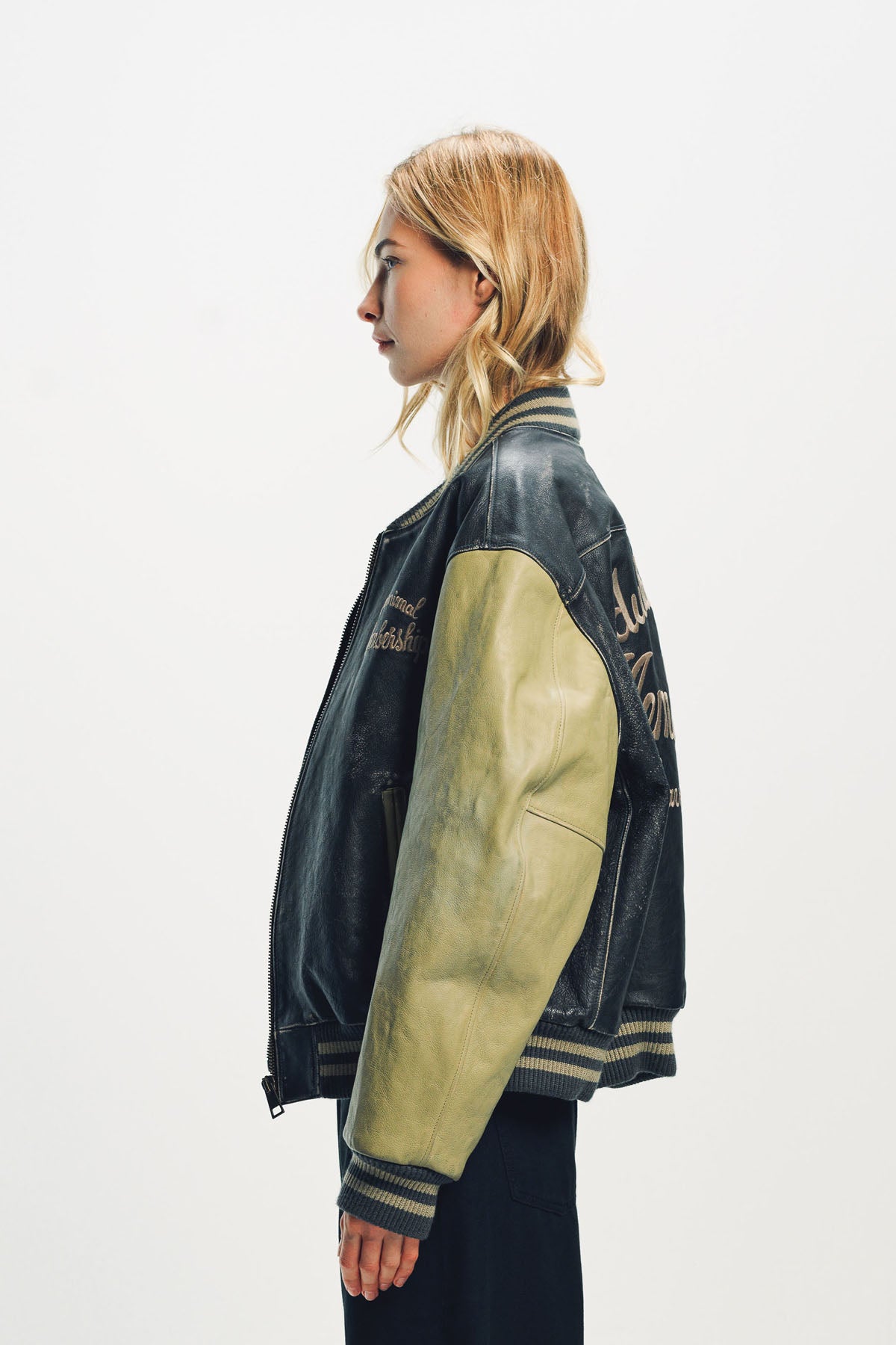 DURAN LANTINK | DURANIMAL LEATHER BOMBER JACKET